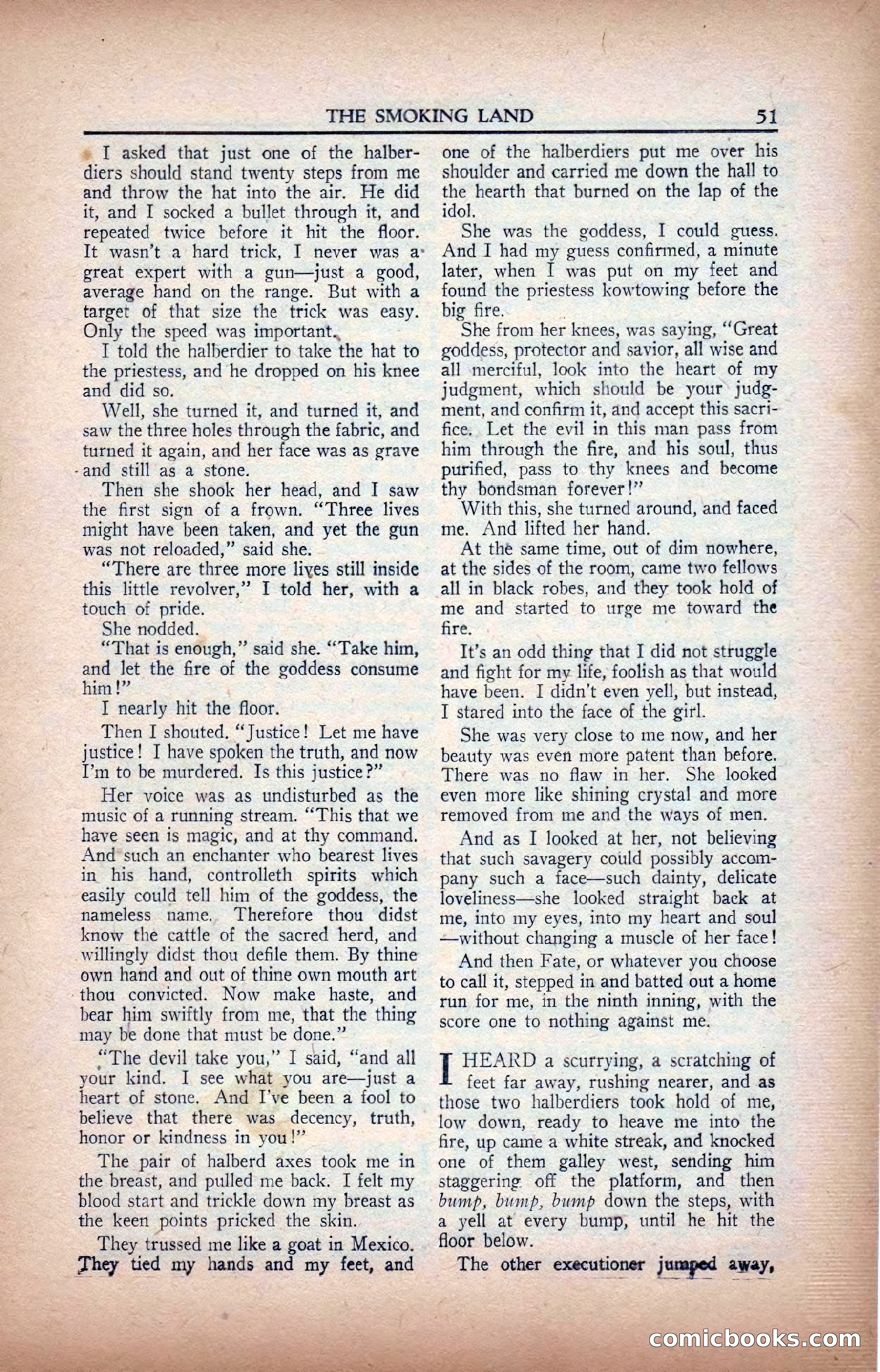 A. Merritt's Fantasy Magazine, February 1950 — page 51 of 133