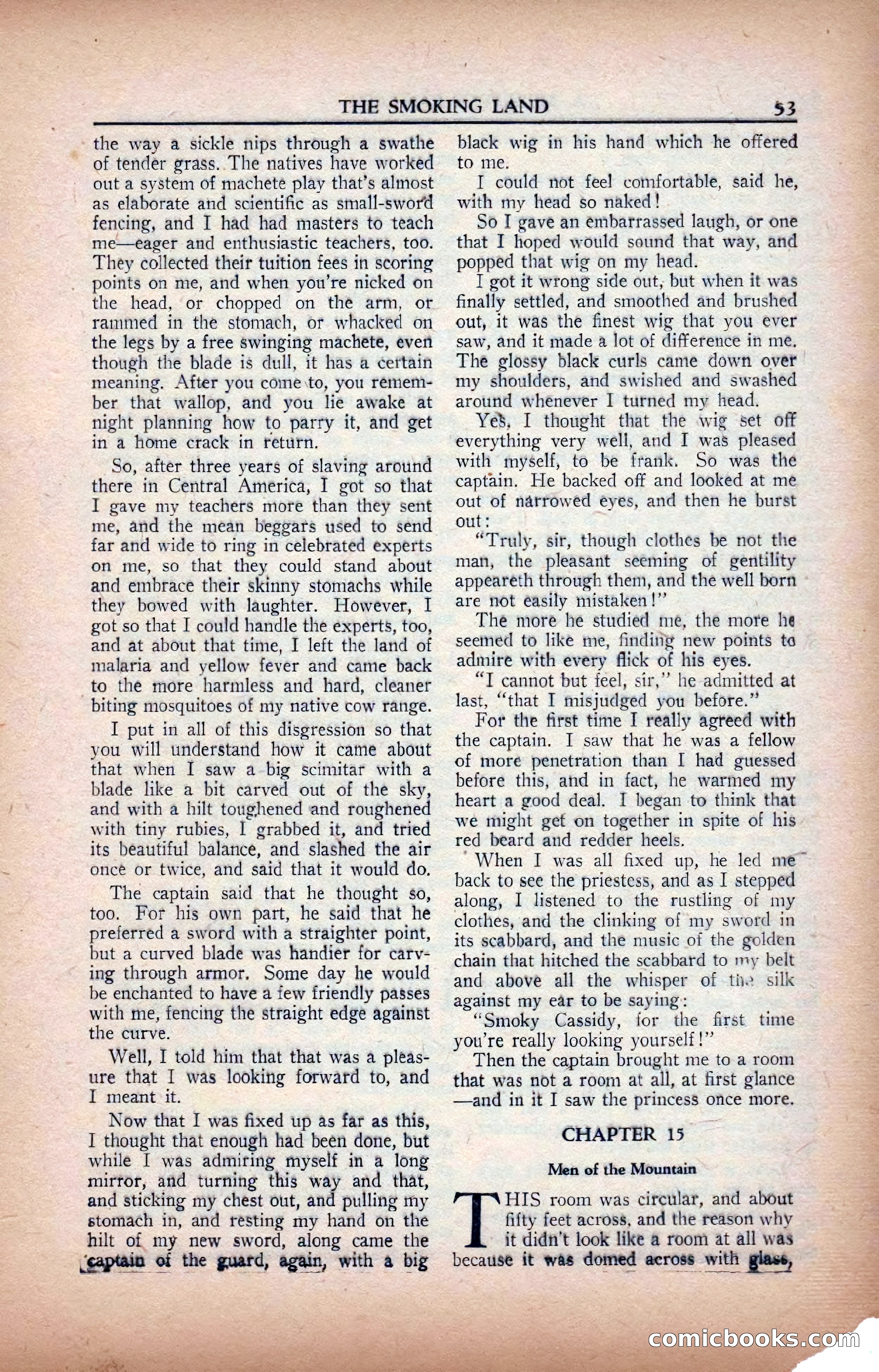 A. Merritt's Fantasy Magazine, February 1950 — page 53 of 133