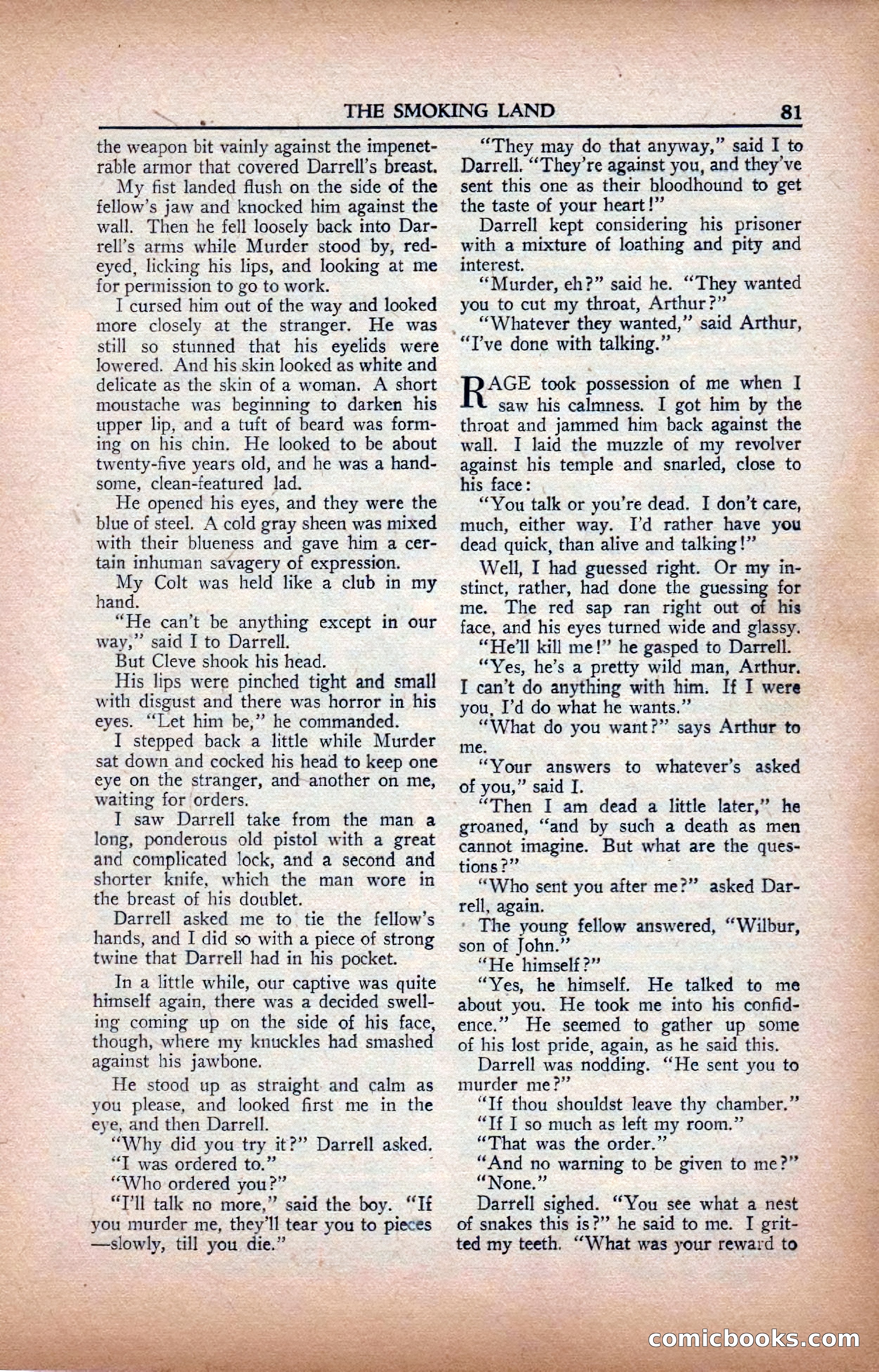 A. Merritt's Fantasy Magazine, February 1950 — page 81 of 133