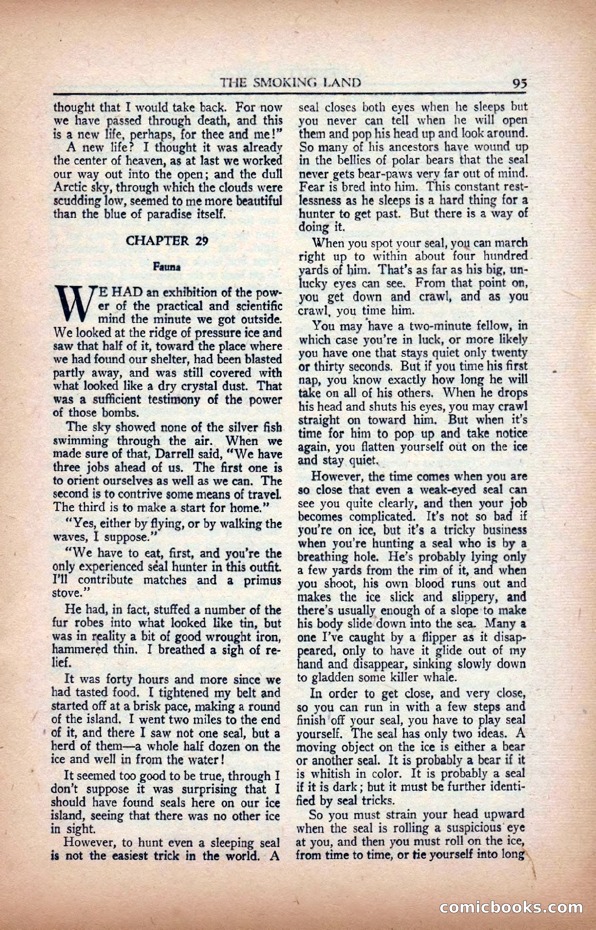 A. Merritt's Fantasy Magazine, February 1950 — page 95 of 133