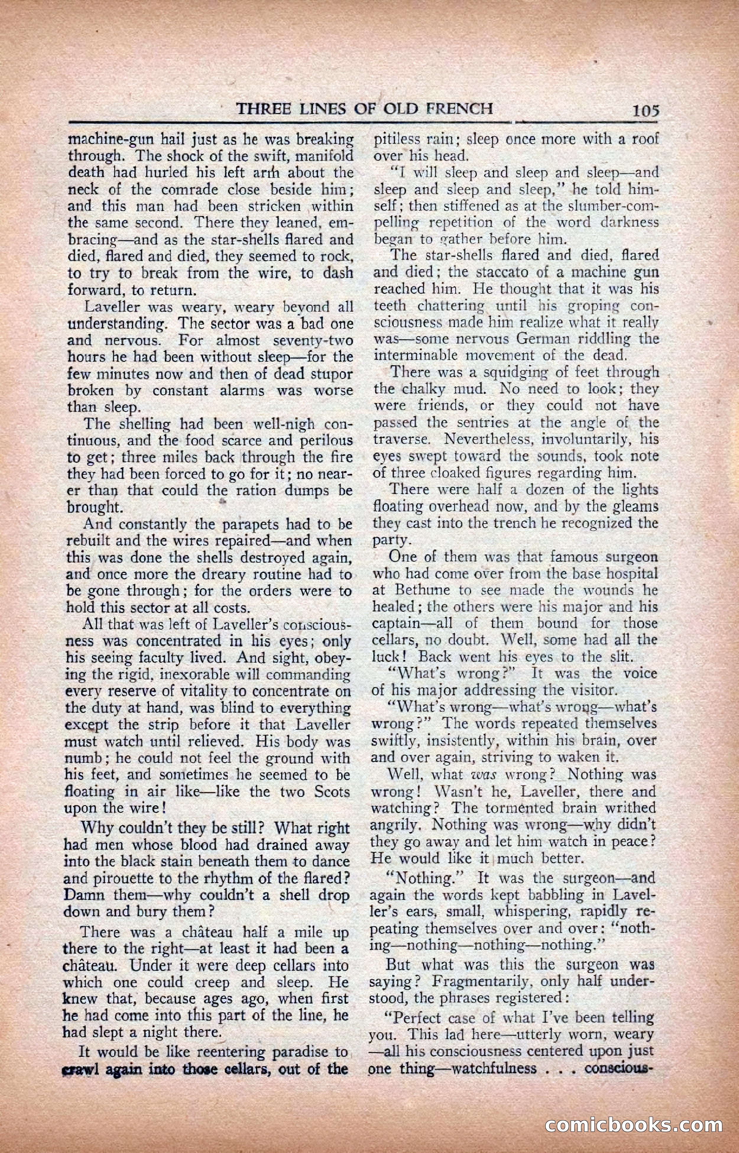 A. Merritt's Fantasy Magazine, February 1950 — page 105 of 133