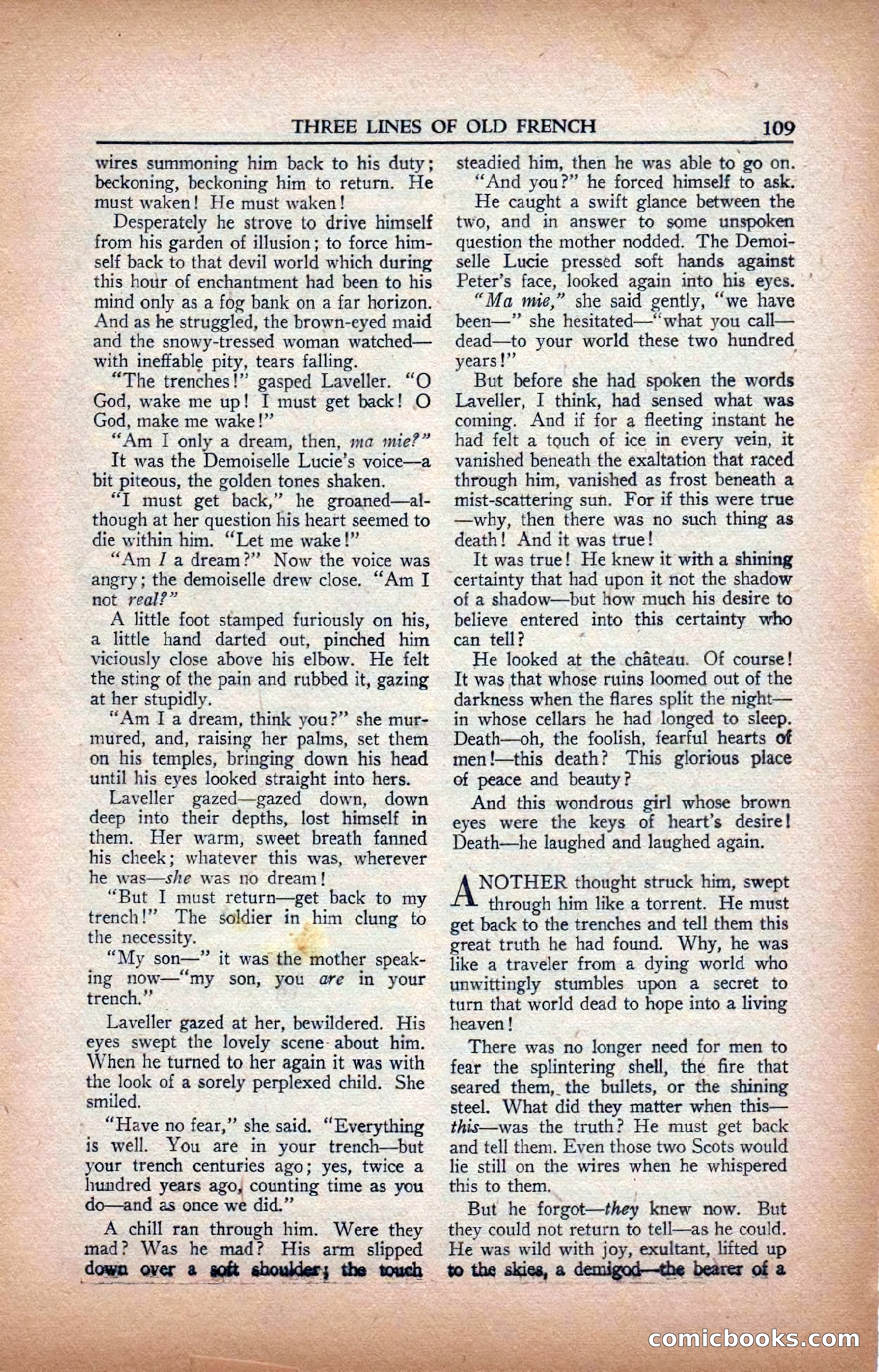 A. Merritt's Fantasy Magazine, February 1950 — page 109 of 133