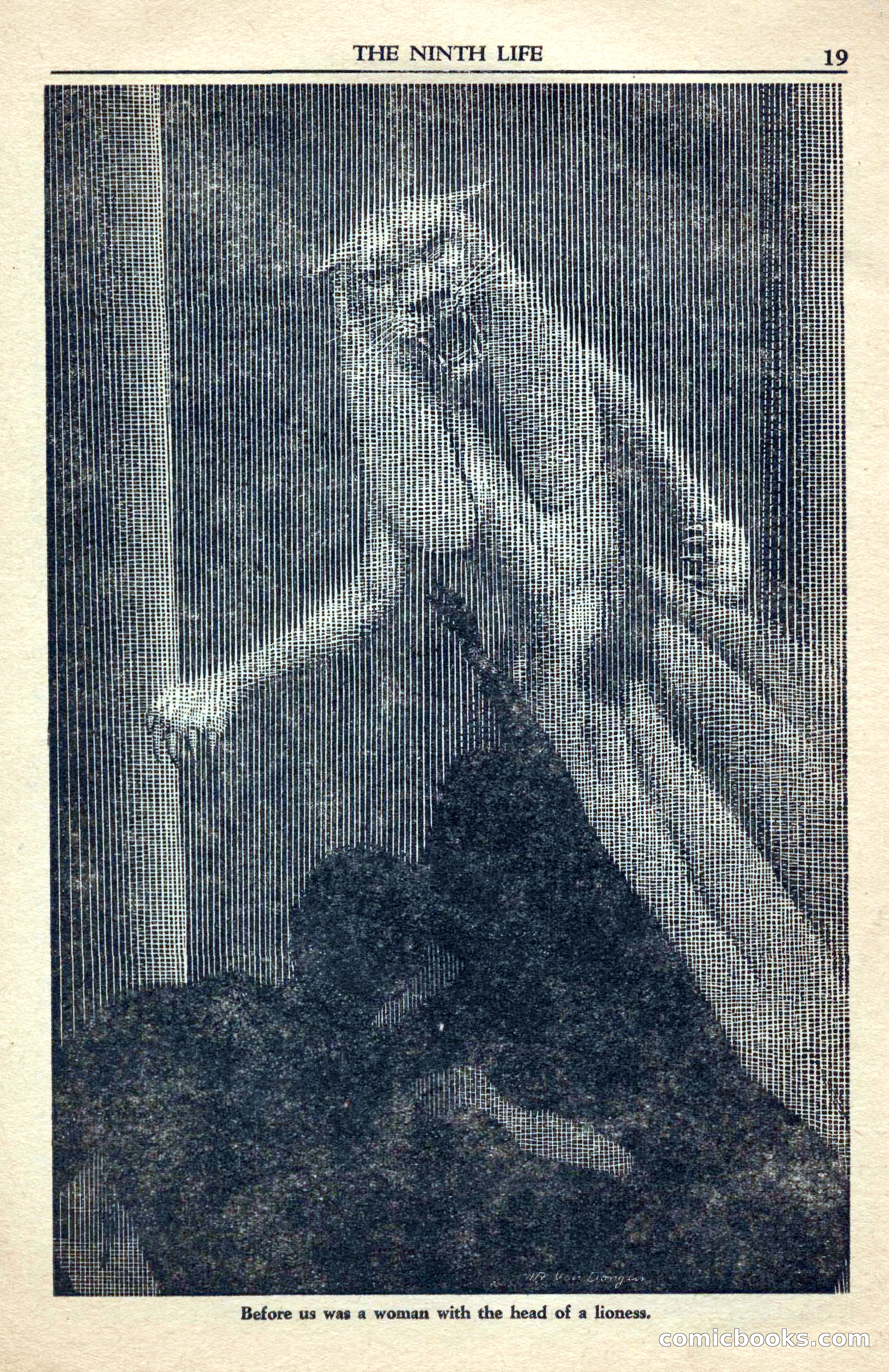 A. Merritt's Fantasy Magazine, April 1950 — page 19 of 132
