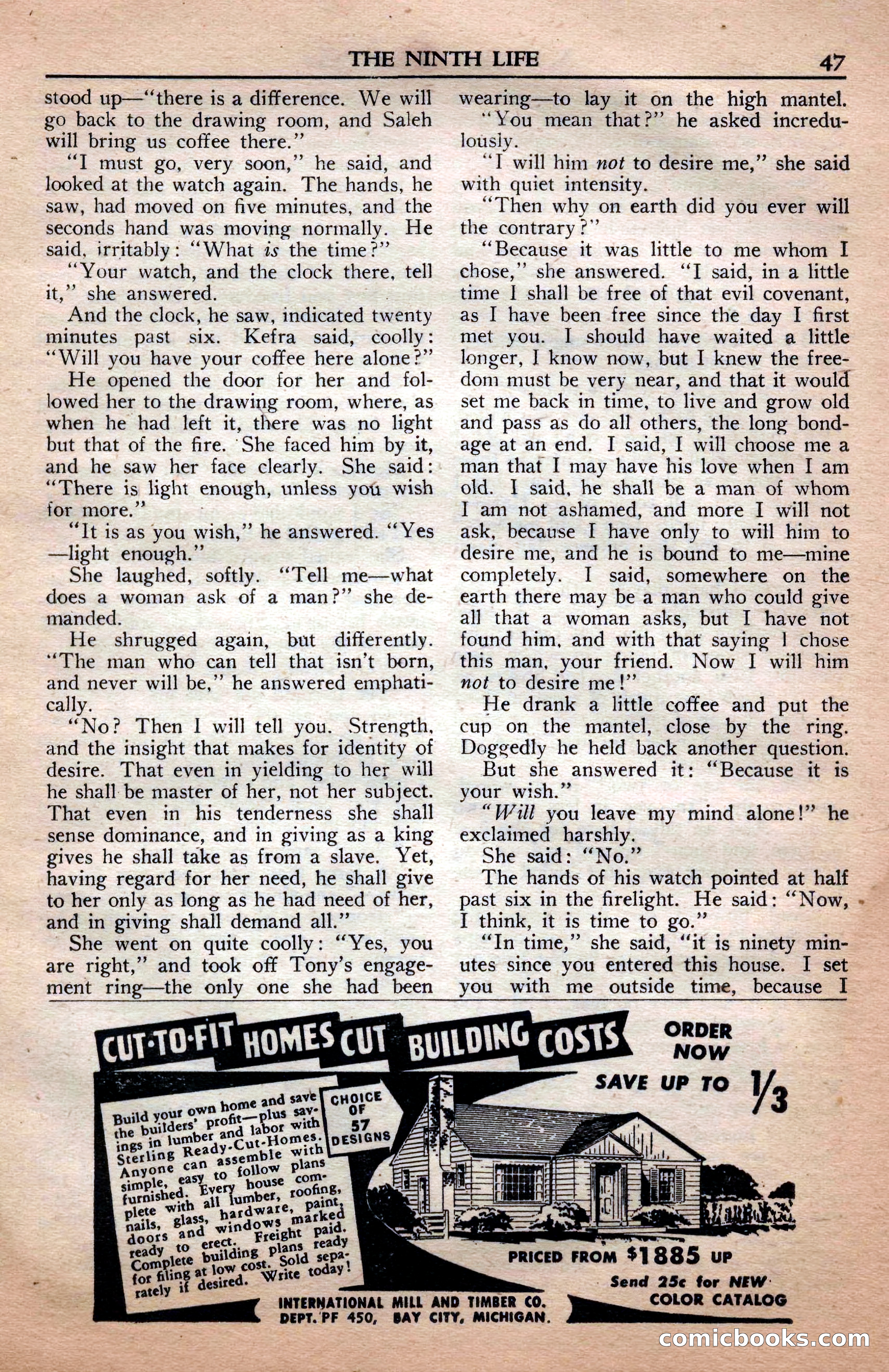 A. Merritt's Fantasy Magazine, April 1950 — page 47 of 132
