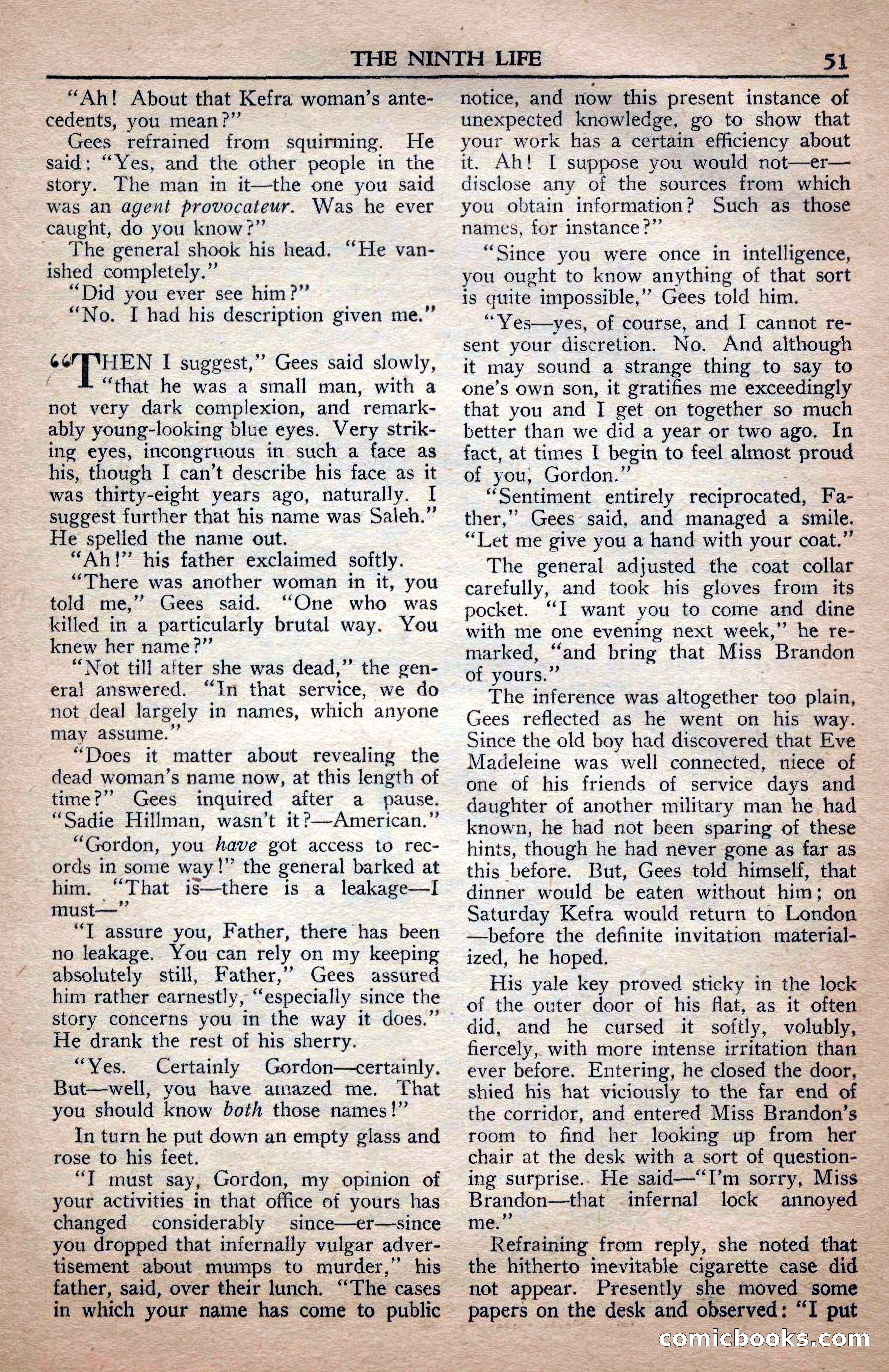 A. Merritt's Fantasy Magazine, April 1950 — page 51 of 132
