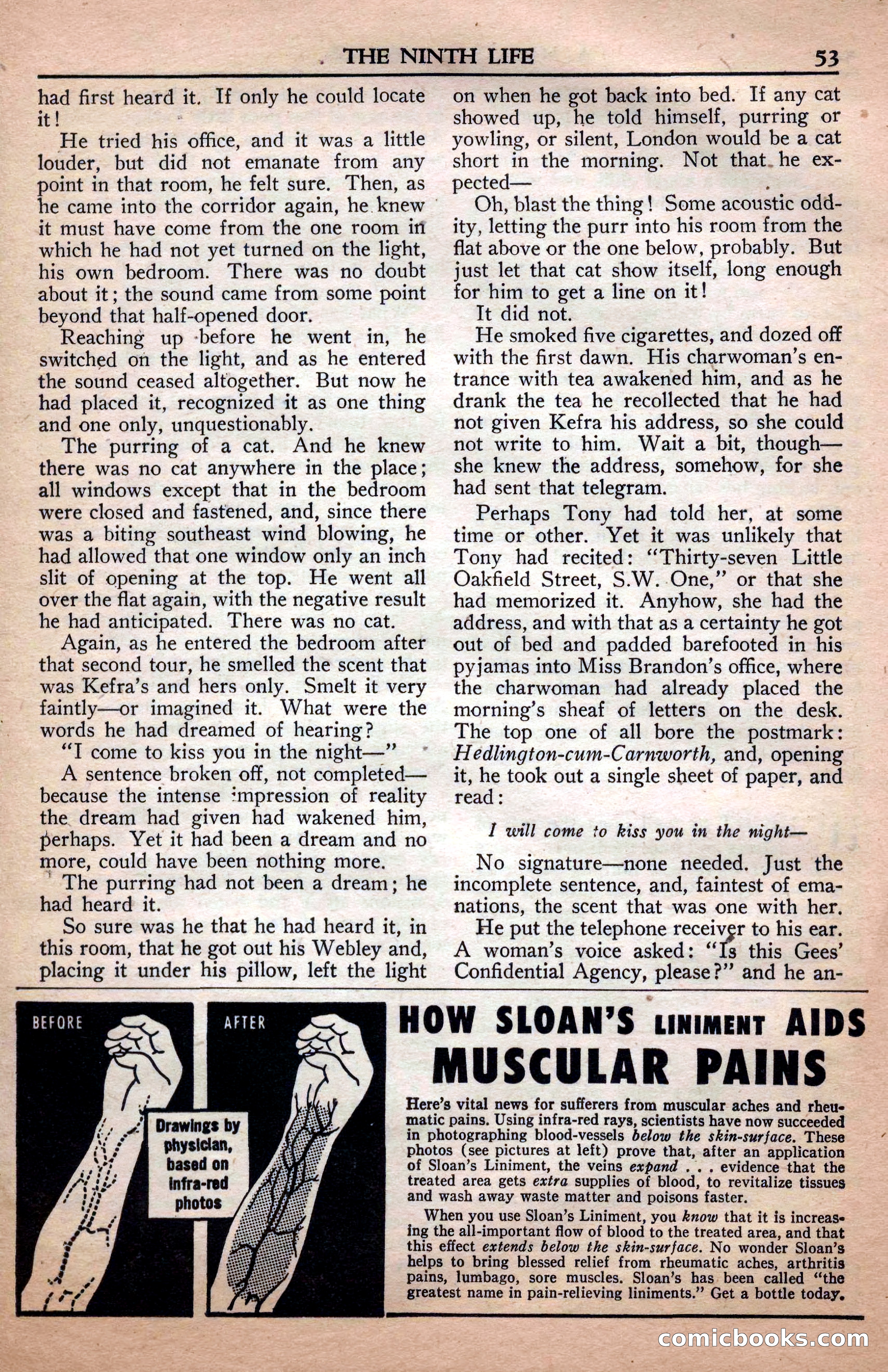 A. Merritt's Fantasy Magazine, April 1950 — page 53 of 132