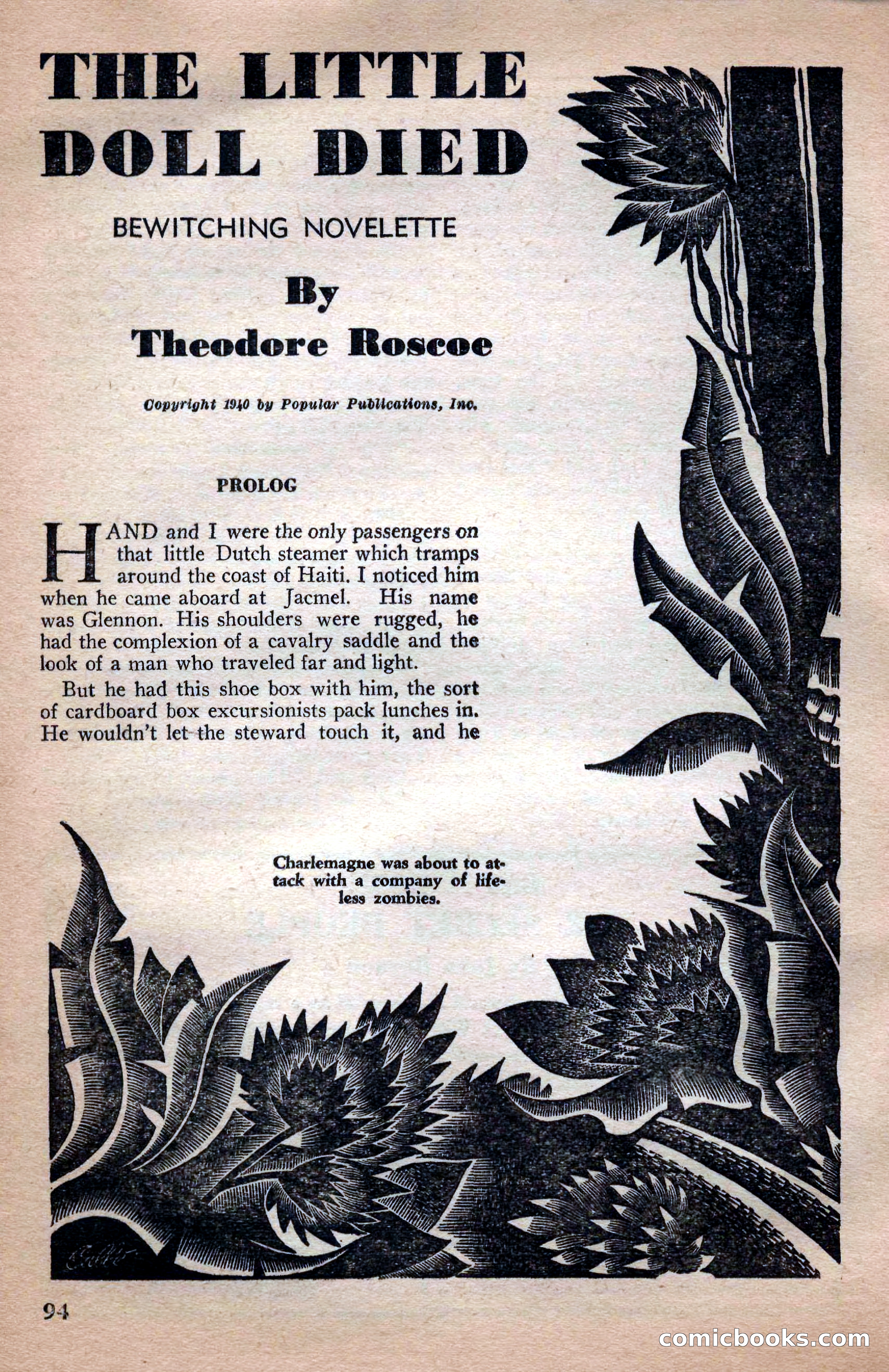 A. Merritt's Fantasy Magazine, April 1950 — page 94 of 132