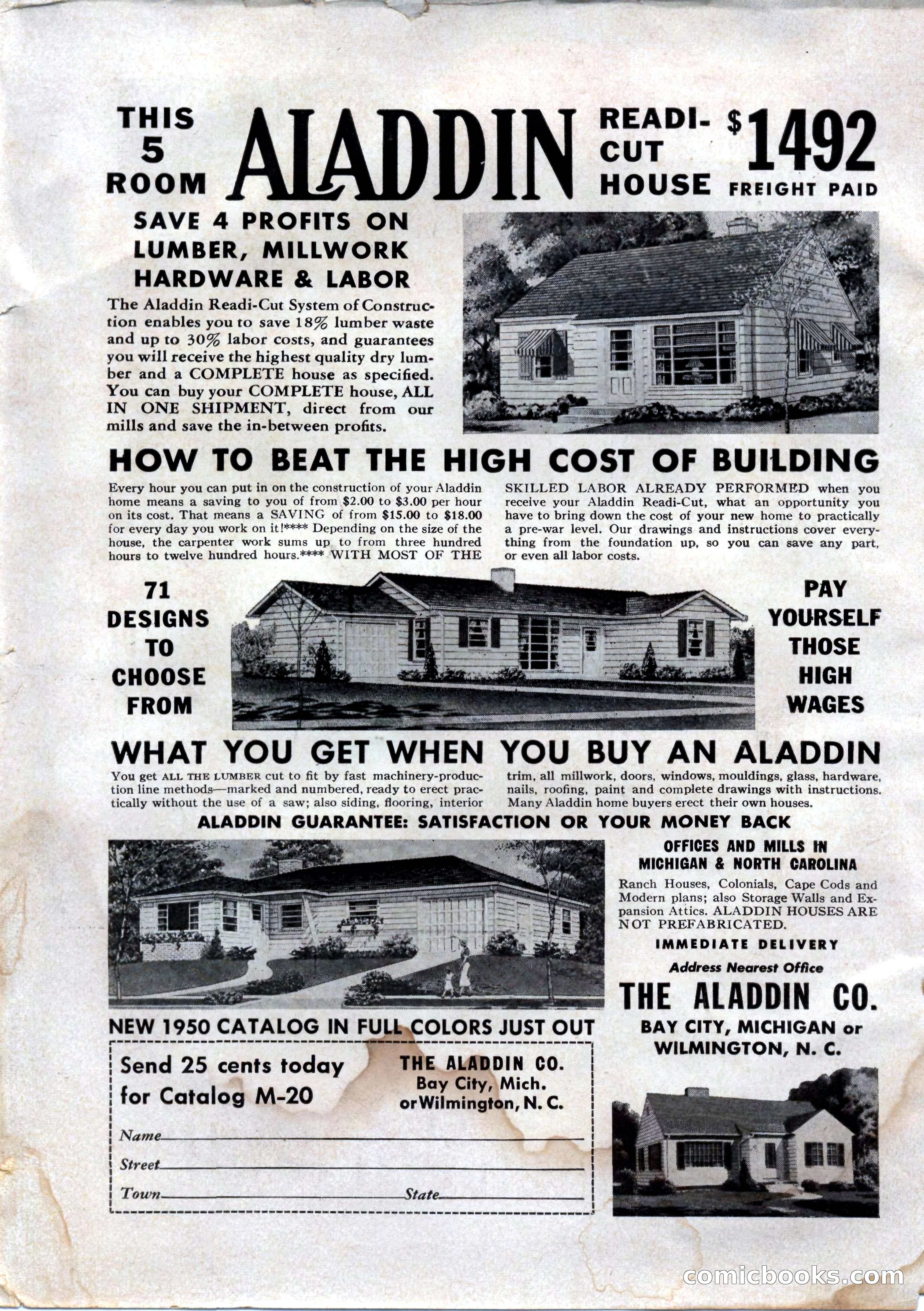 A. Merritt's Fantasy Magazine, April 1950 — page 2 of 132