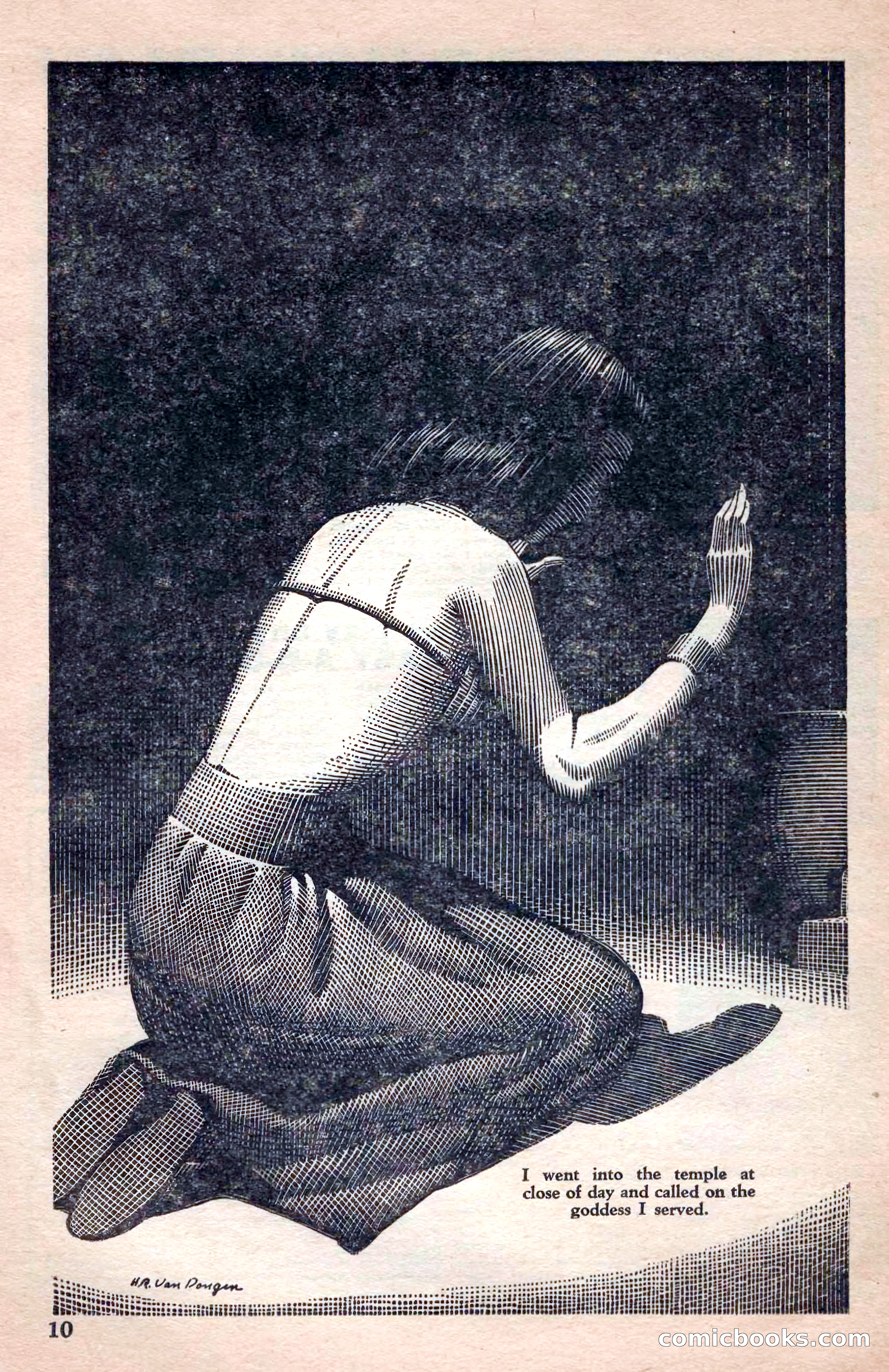 A. Merritt's Fantasy Magazine, April 1950 — page 10 of 132