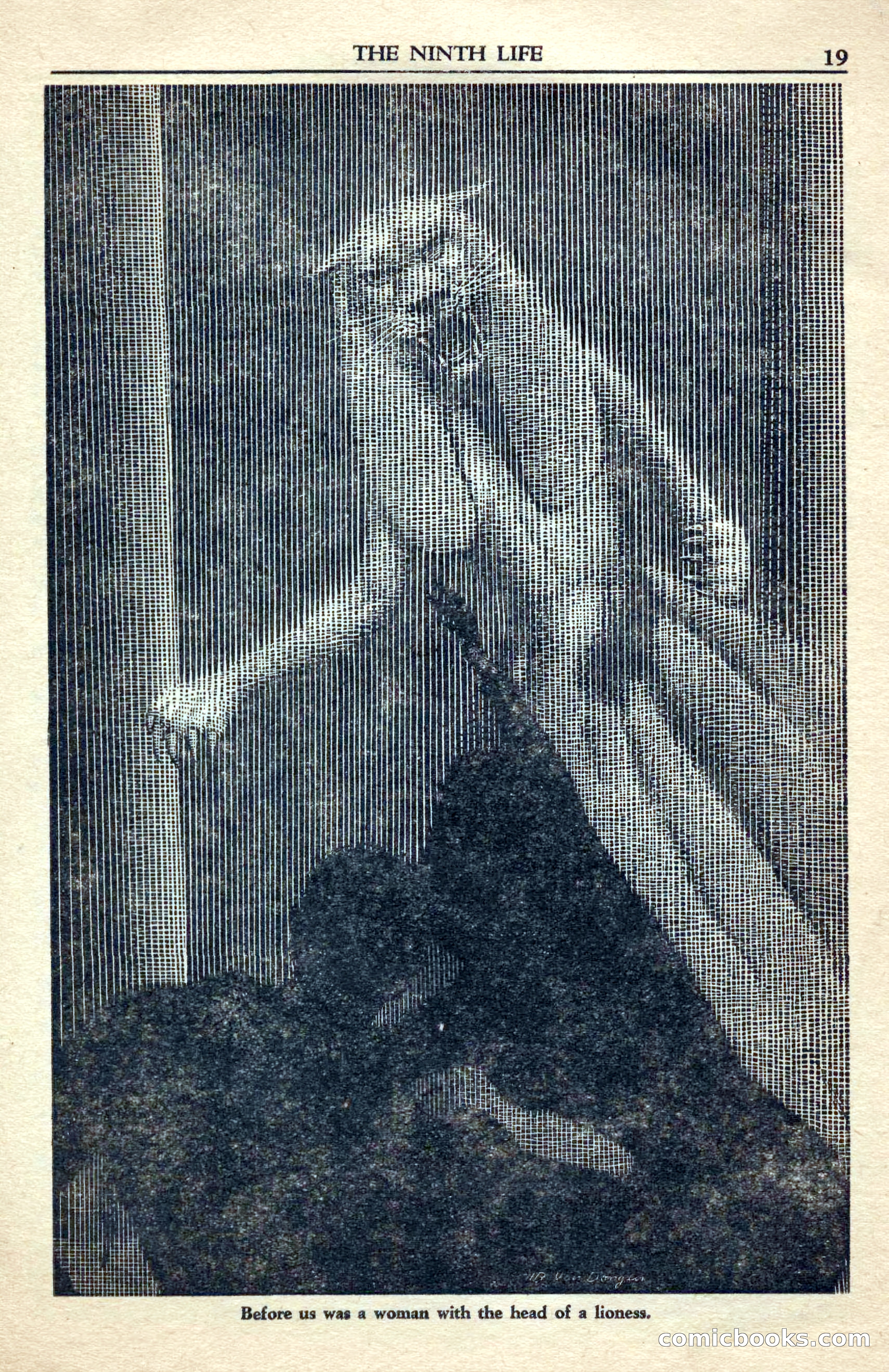 A. Merritt's Fantasy Magazine, April 1950 — page 19 of 132