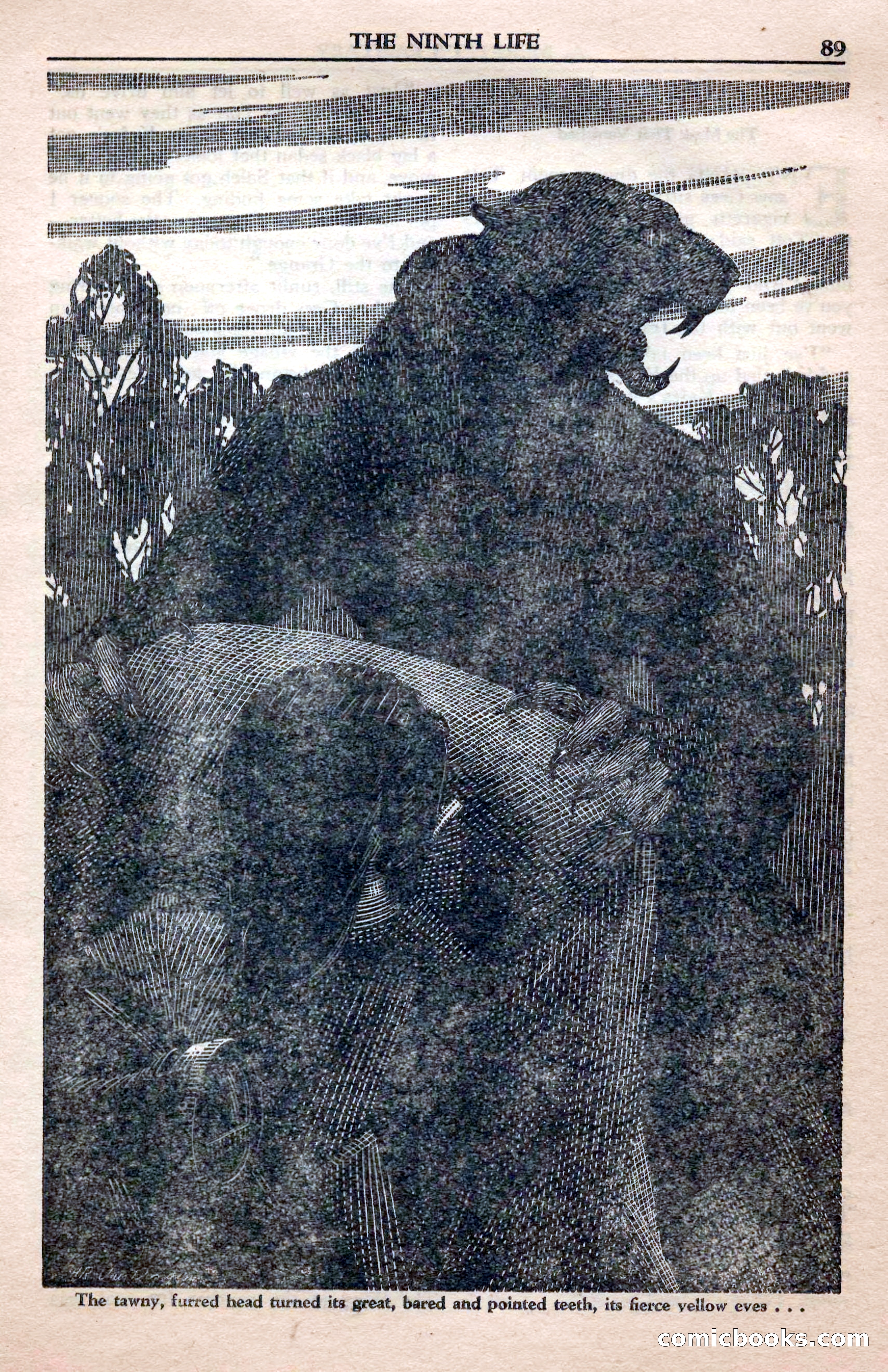 A. Merritt's Fantasy Magazine, April 1950 — page 89 of 132