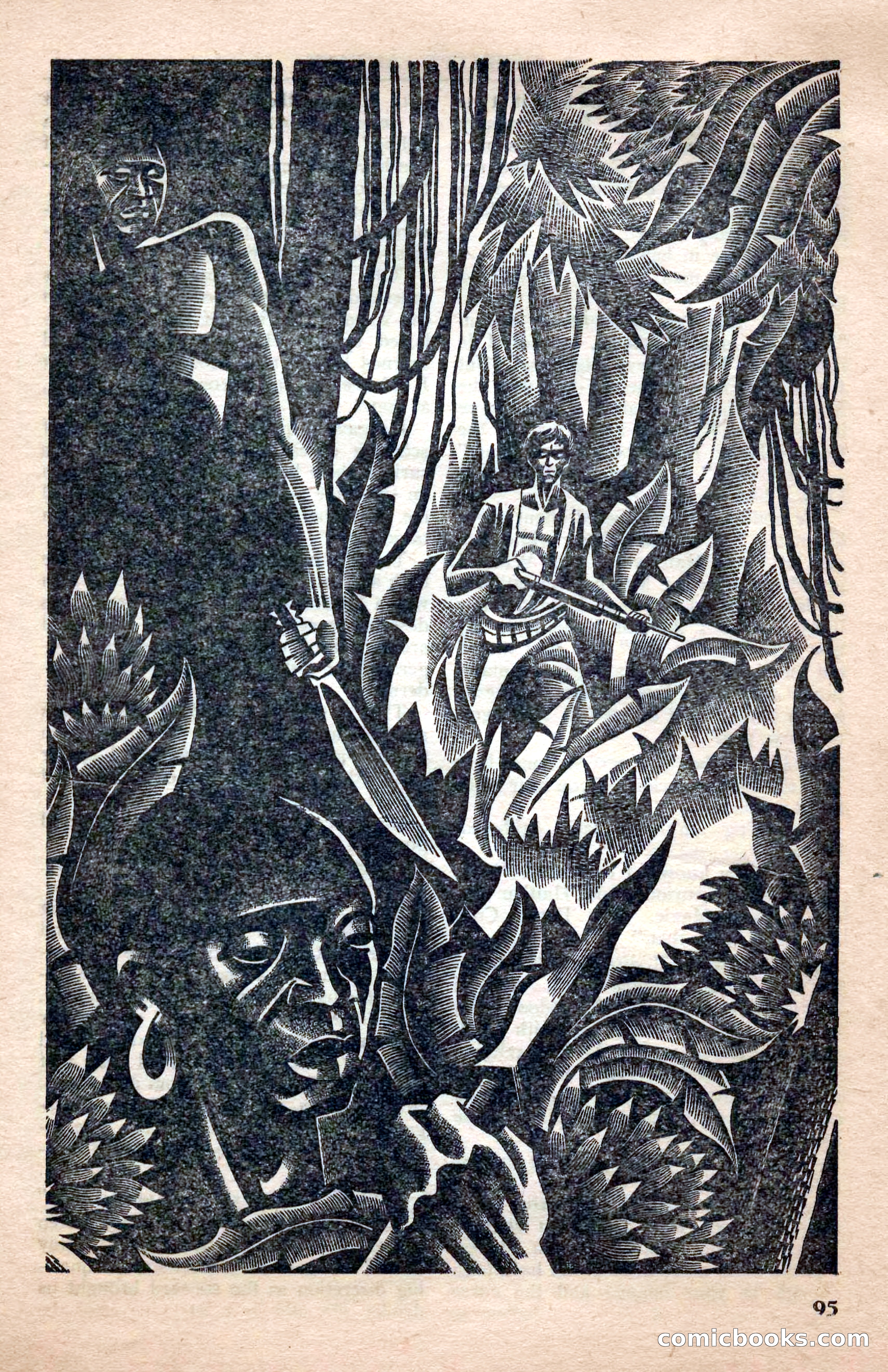 A. Merritt's Fantasy Magazine, April 1950 — page 95 of 132