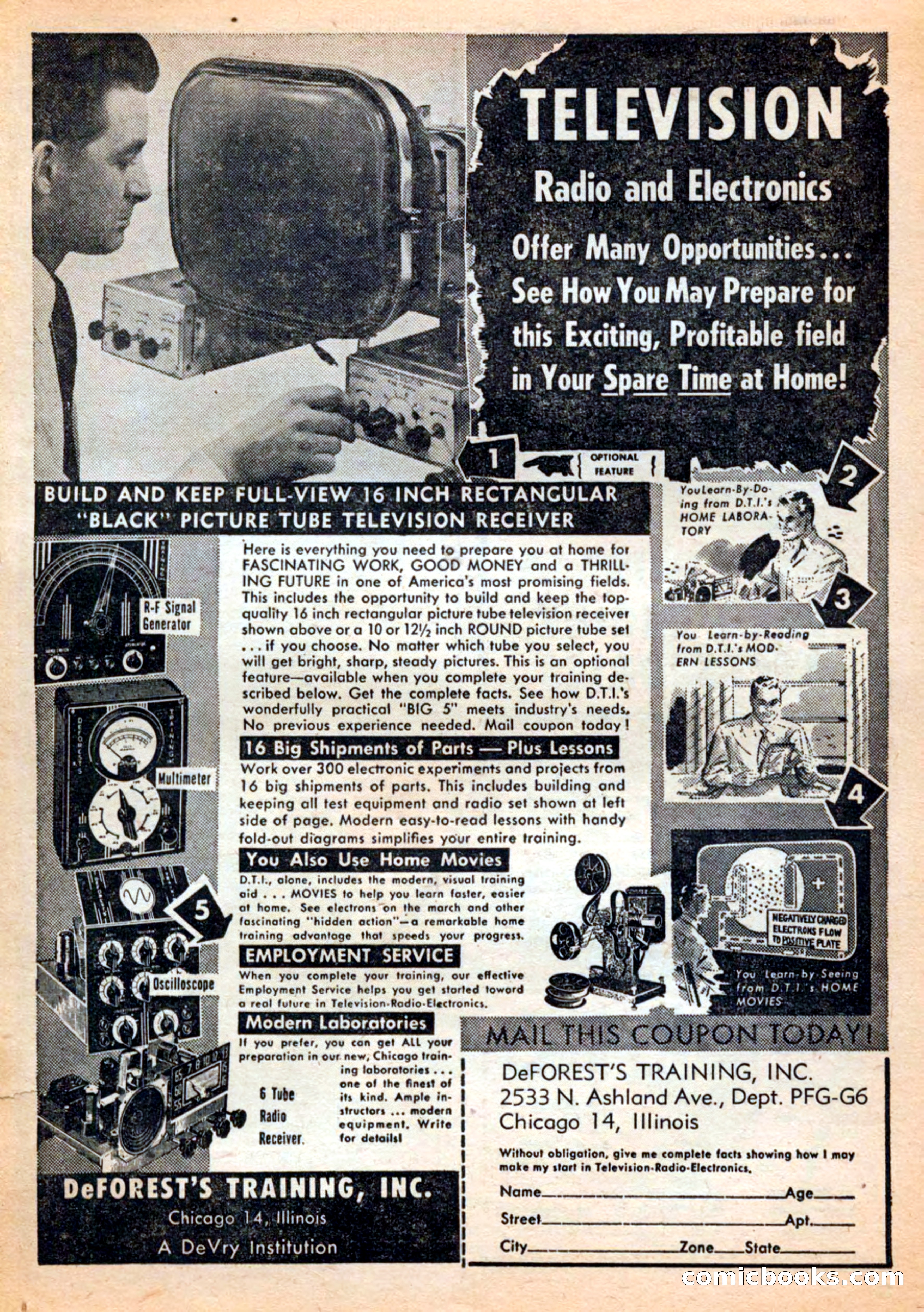 A. Merritt's Fantasy Magazine, July 1950 — page 7 of 133