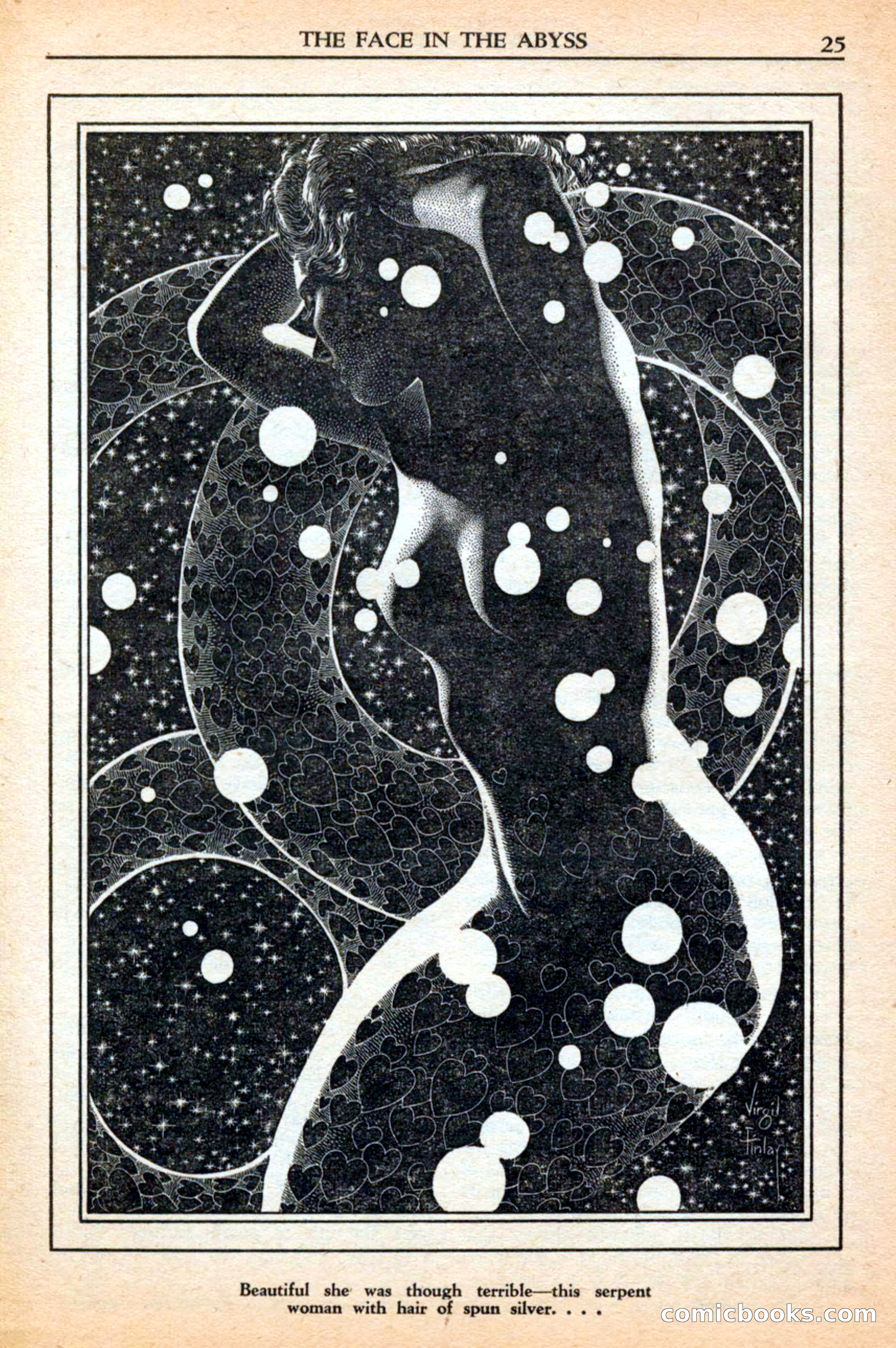 A. Merritt's Fantasy Magazine, July 1950 — page 25 of 133