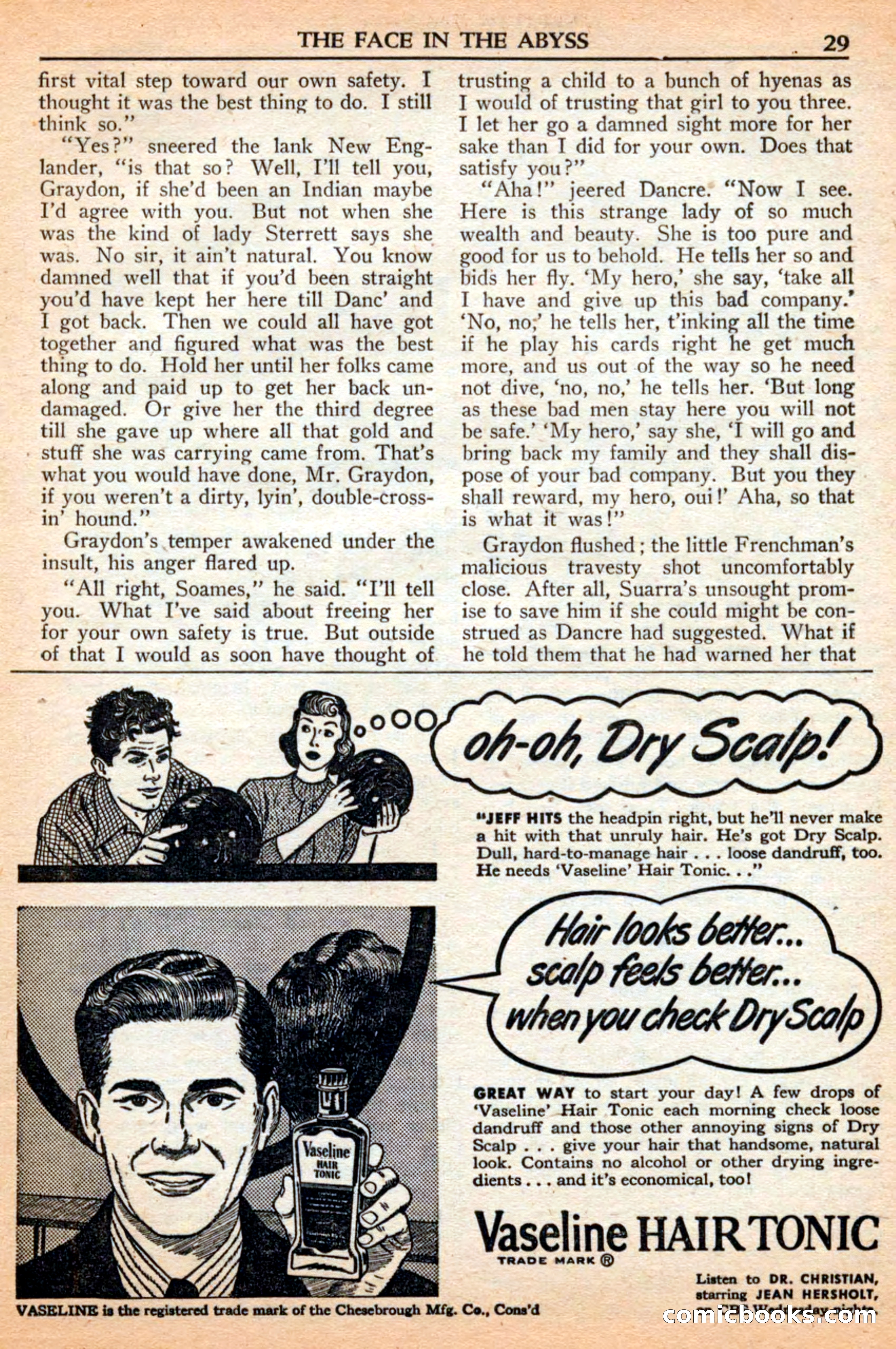 A. Merritt's Fantasy Magazine, July 1950 — page 29 of 133