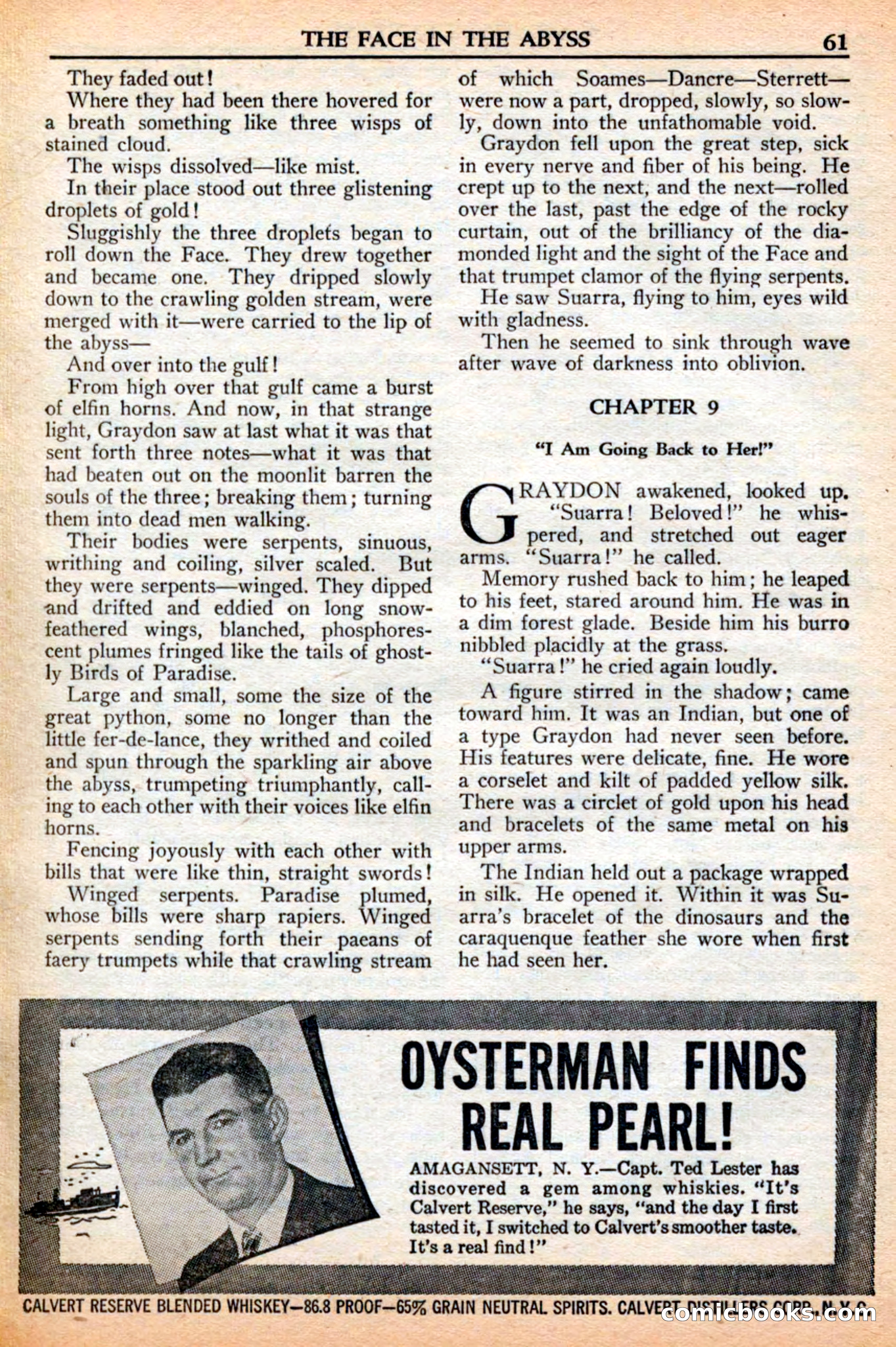 A. Merritt's Fantasy Magazine, July 1950 — page 61 of 133