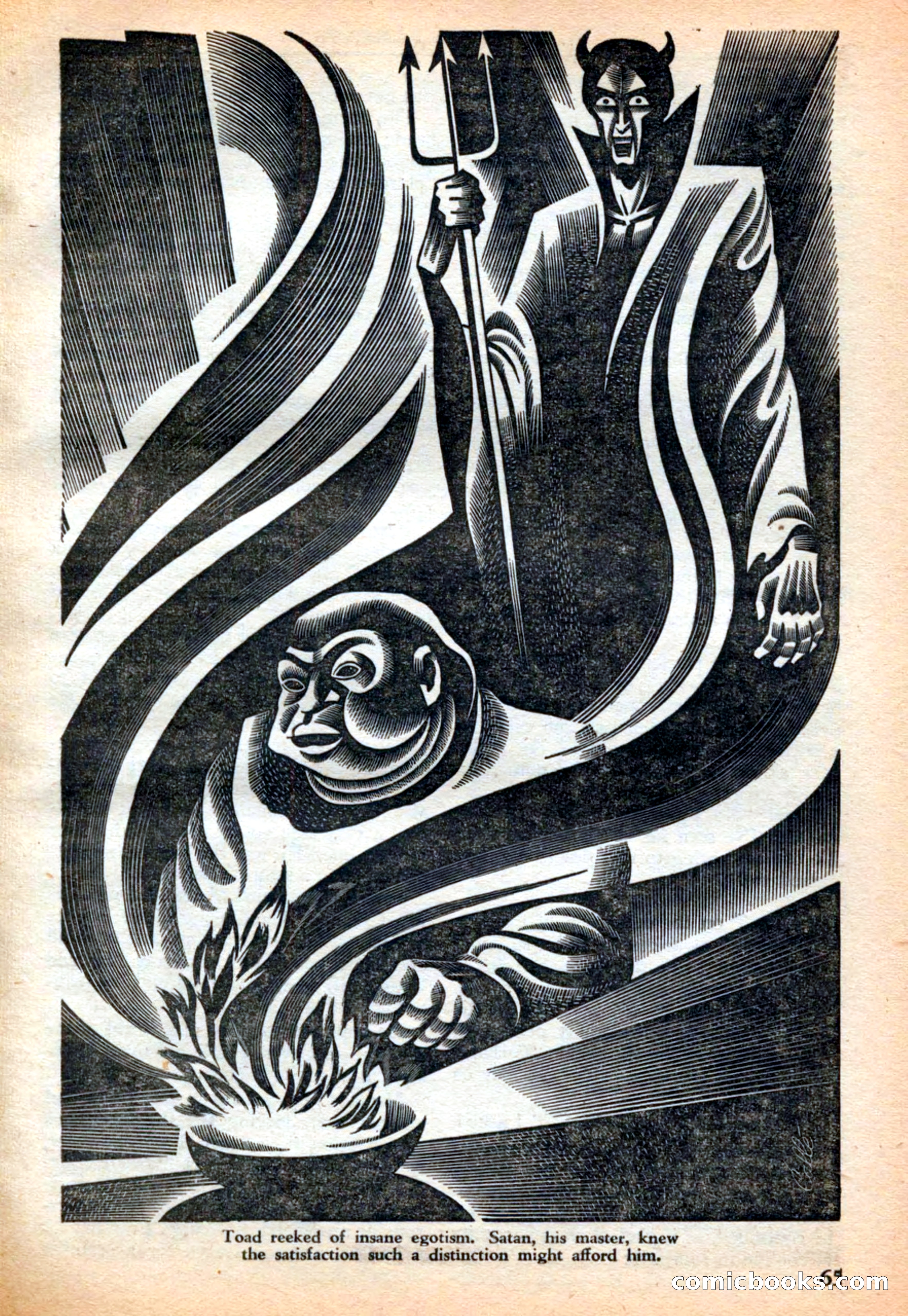 A. Merritt's Fantasy Magazine, July 1950 — page 65 of 133