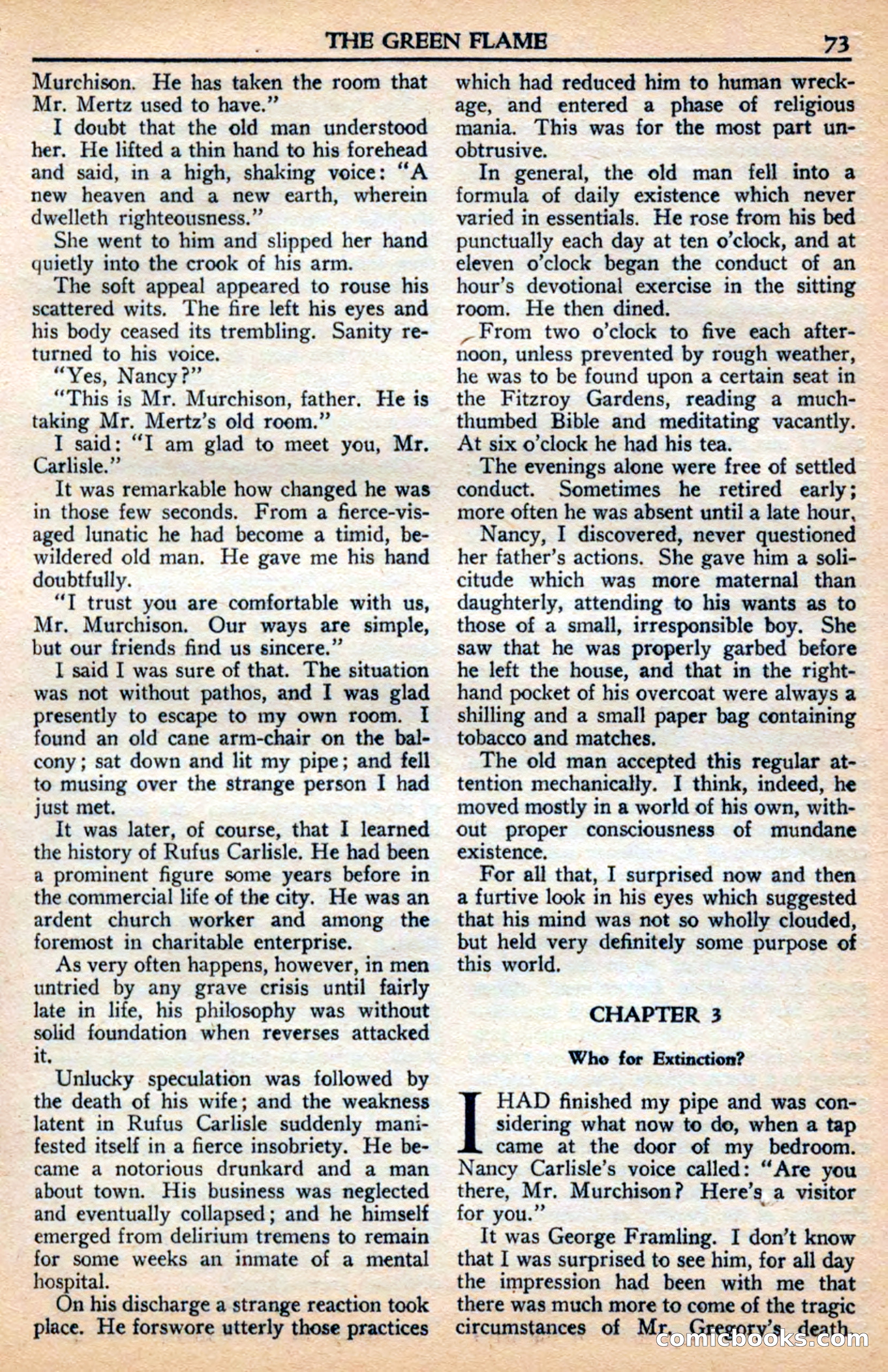 A. Merritt's Fantasy Magazine, July 1950 — page 73 of 133