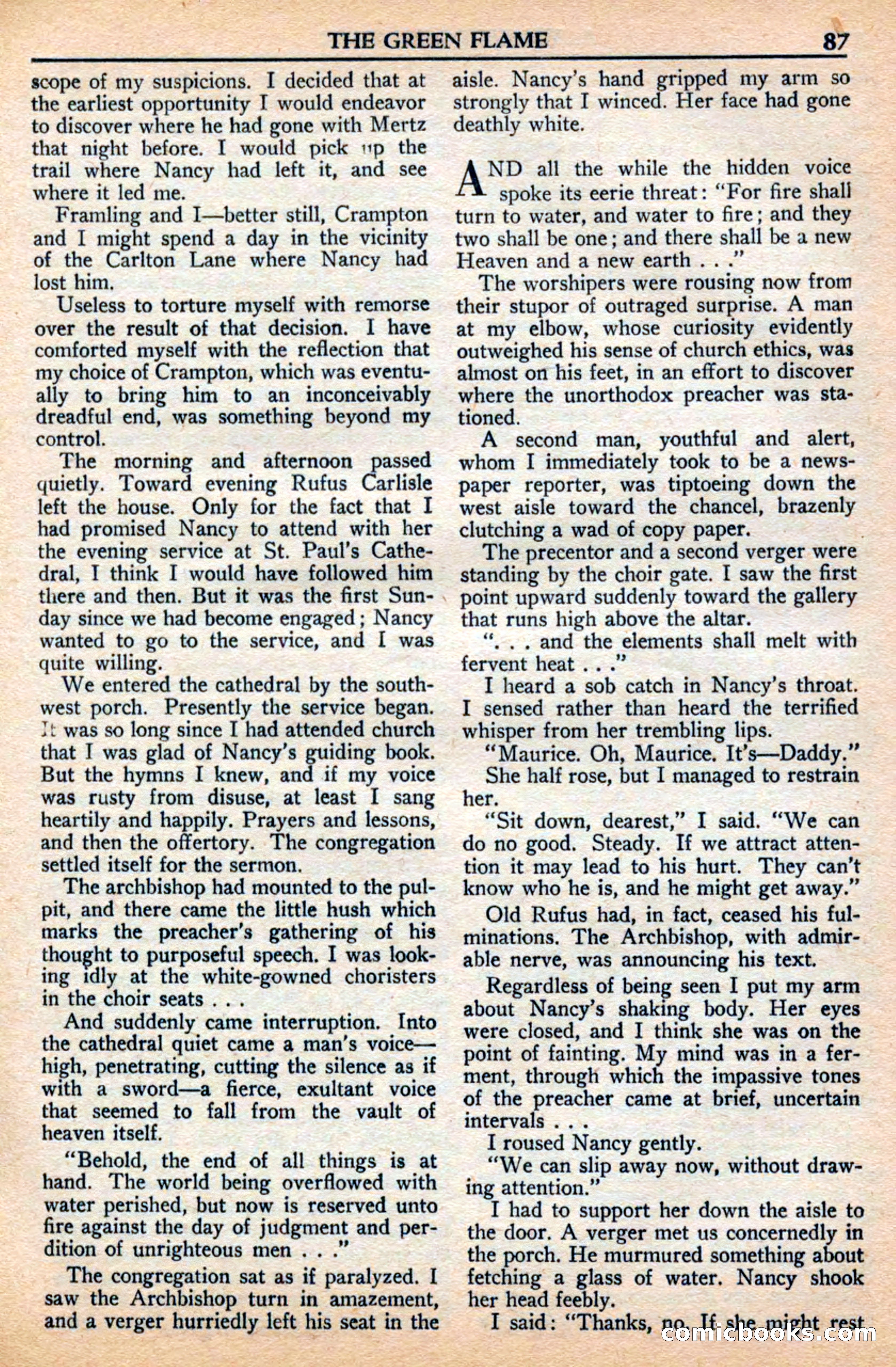 A. Merritt's Fantasy Magazine, July 1950 — page 87 of 133