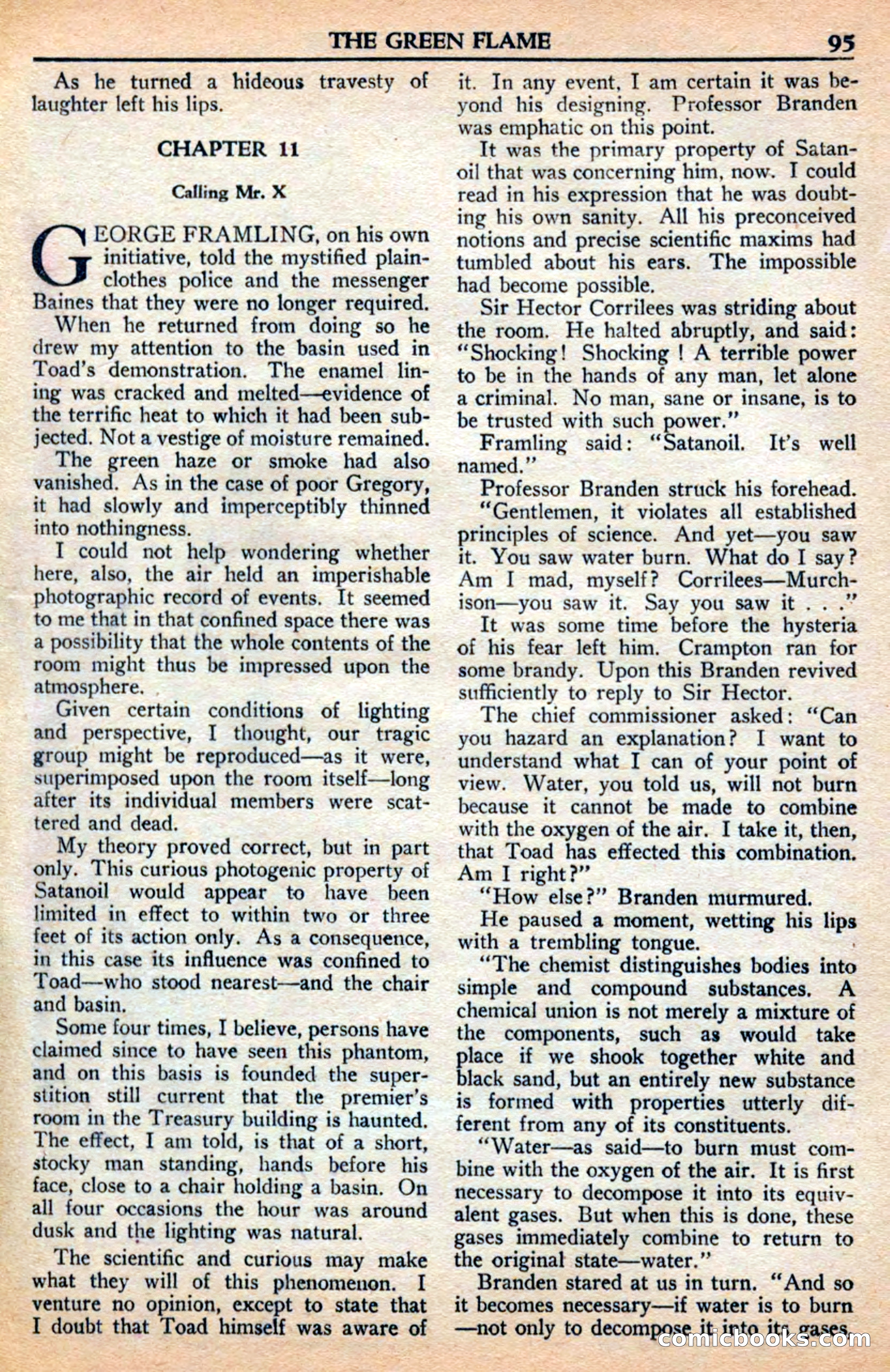 A. Merritt's Fantasy Magazine, July 1950 — page 95 of 133