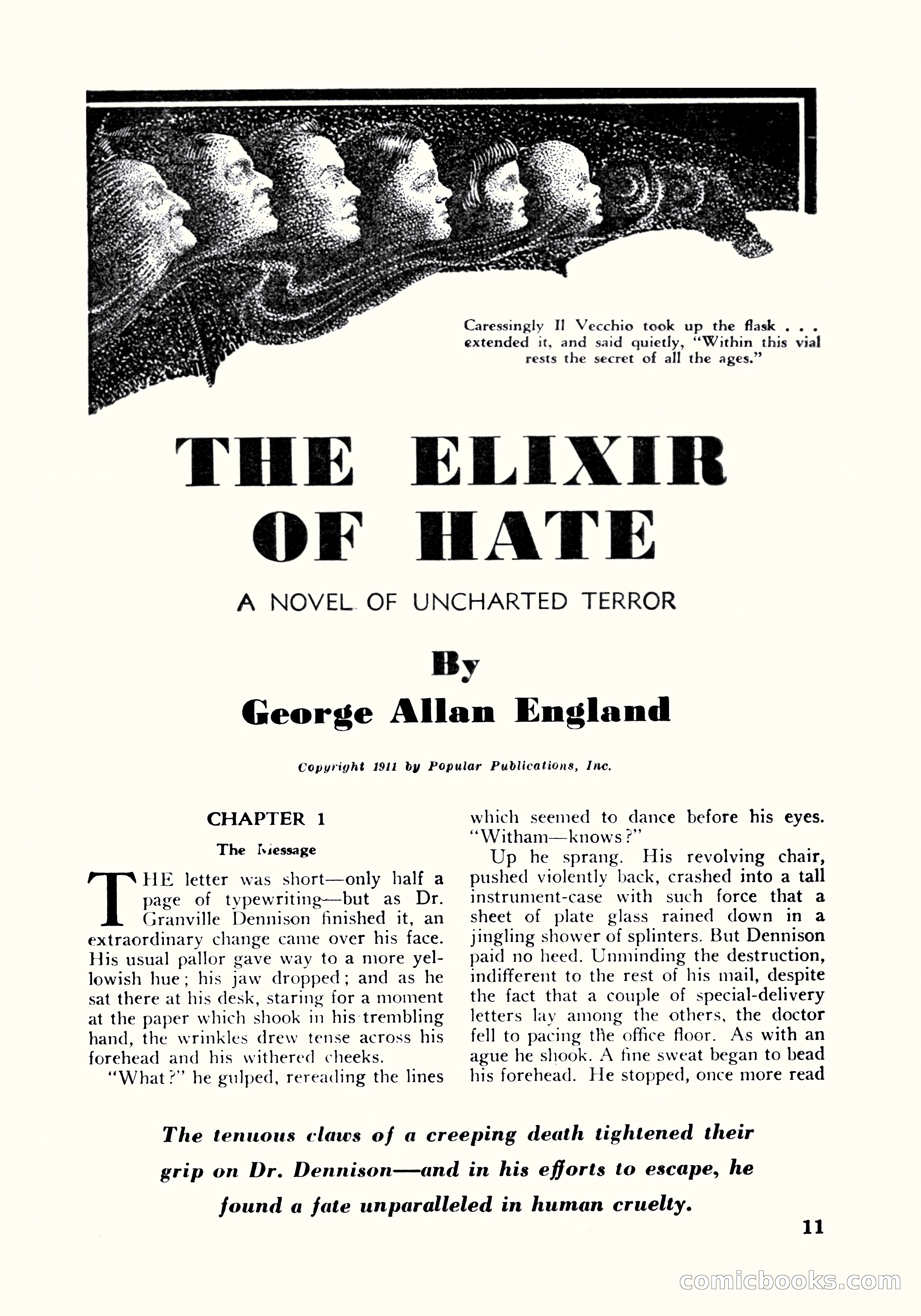 A. Merritt's Fantasy Magazine, October 1950 — page 12 of 135