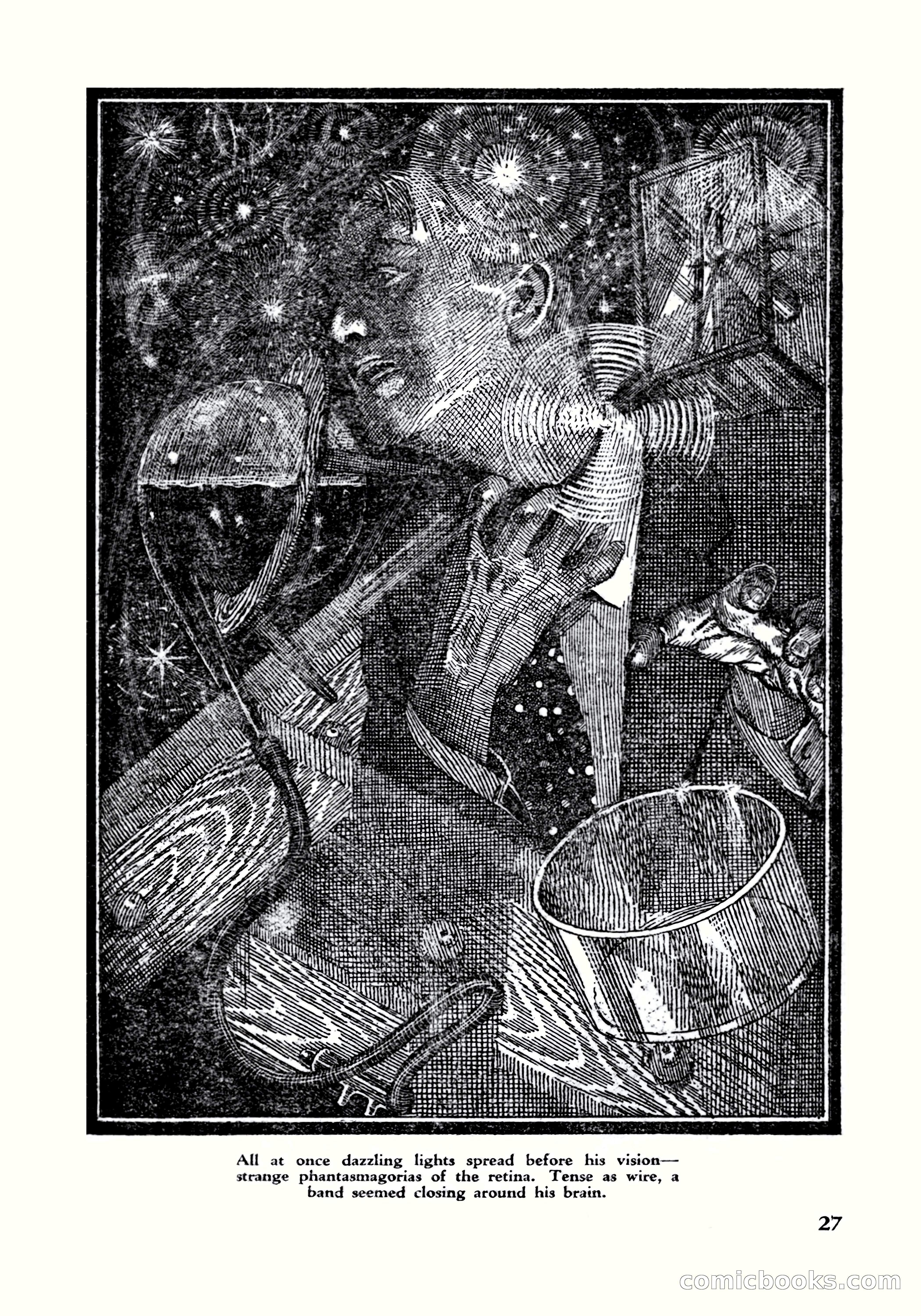 A. Merritt's Fantasy Magazine, October 1950 — page 28 of 135