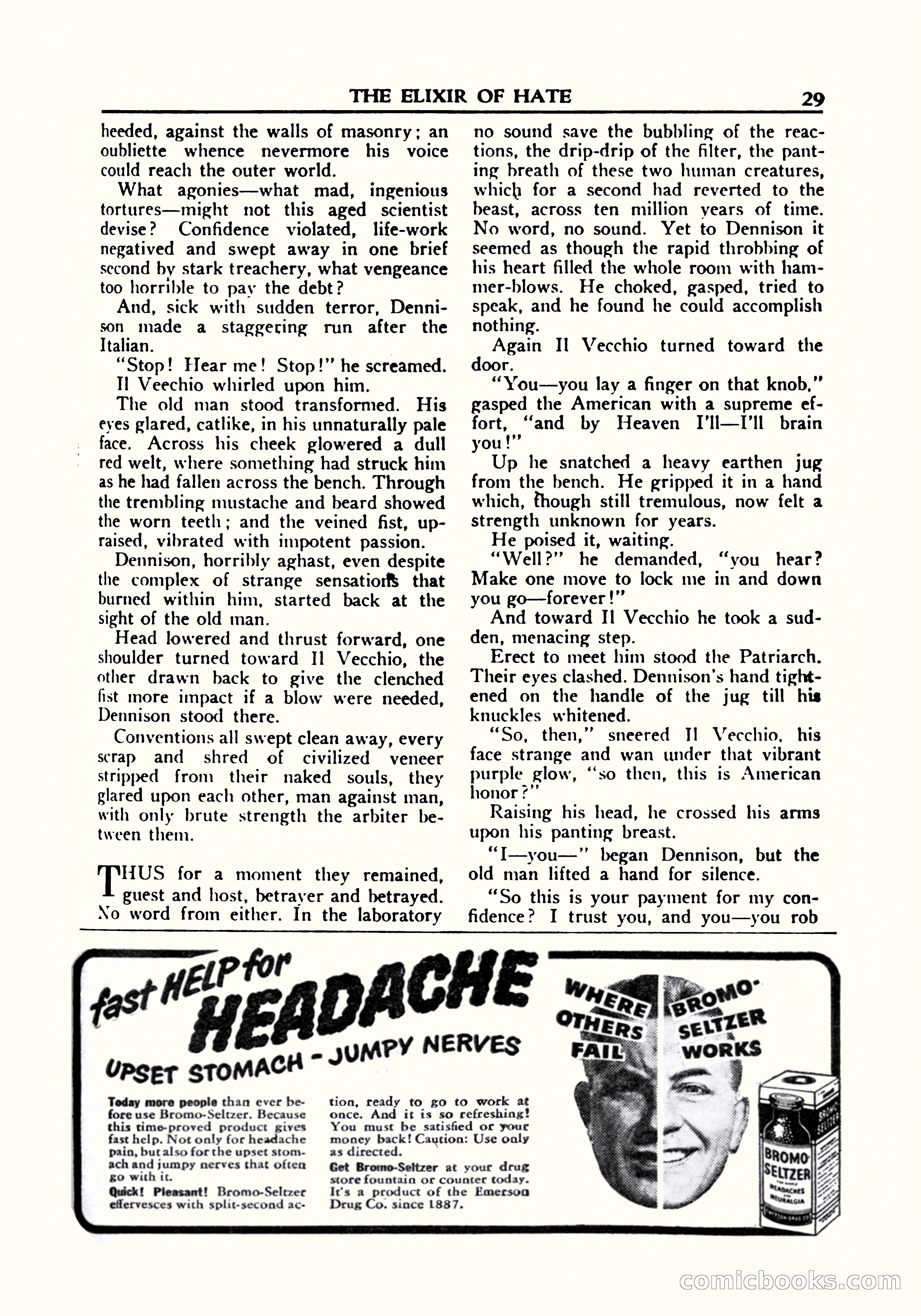 A. Merritt's Fantasy Magazine, October 1950 — page 30 of 135