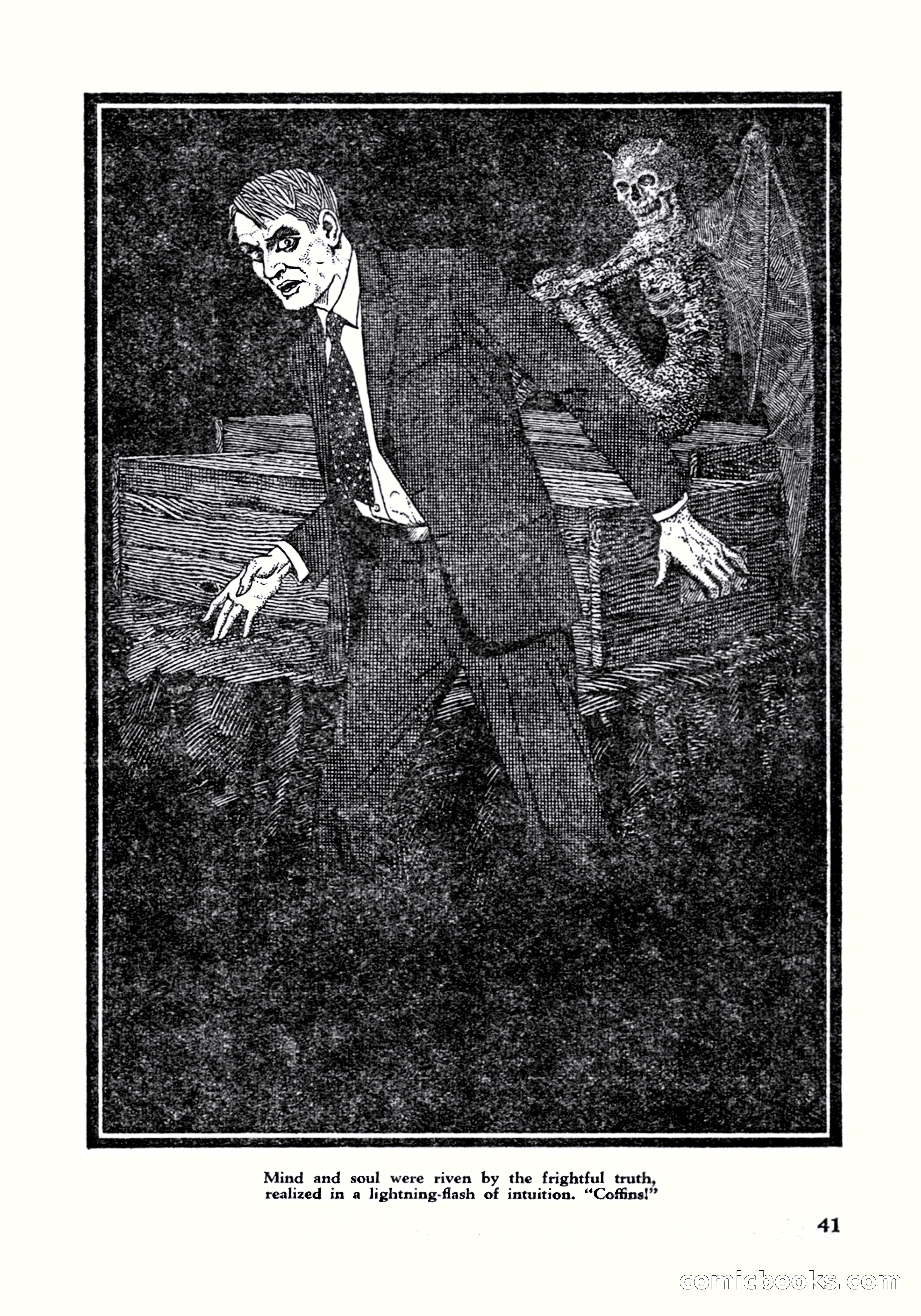 A. Merritt's Fantasy Magazine, October 1950 — page 42 of 135