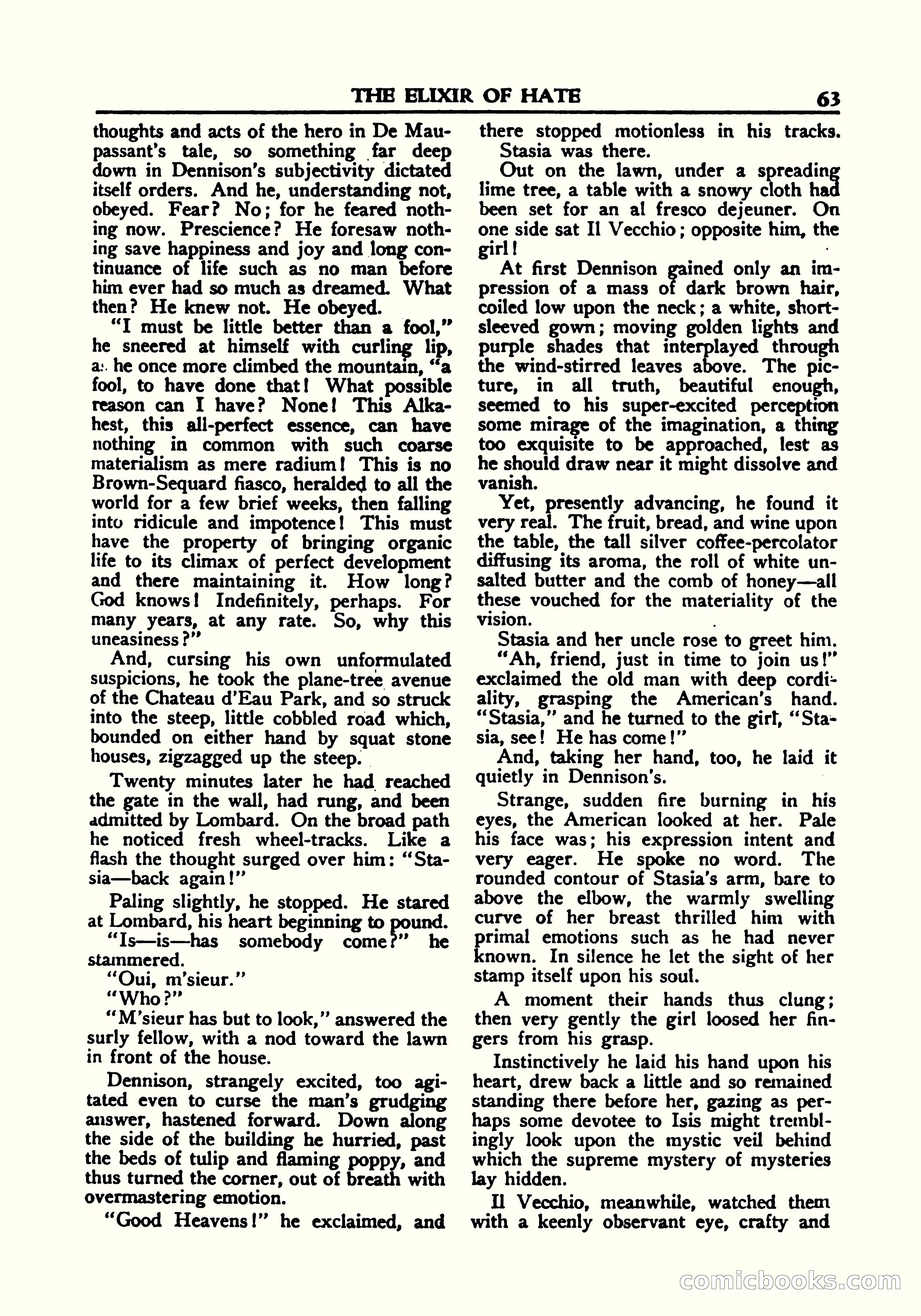 A. Merritt's Fantasy Magazine, October 1950 — page 64 of 135