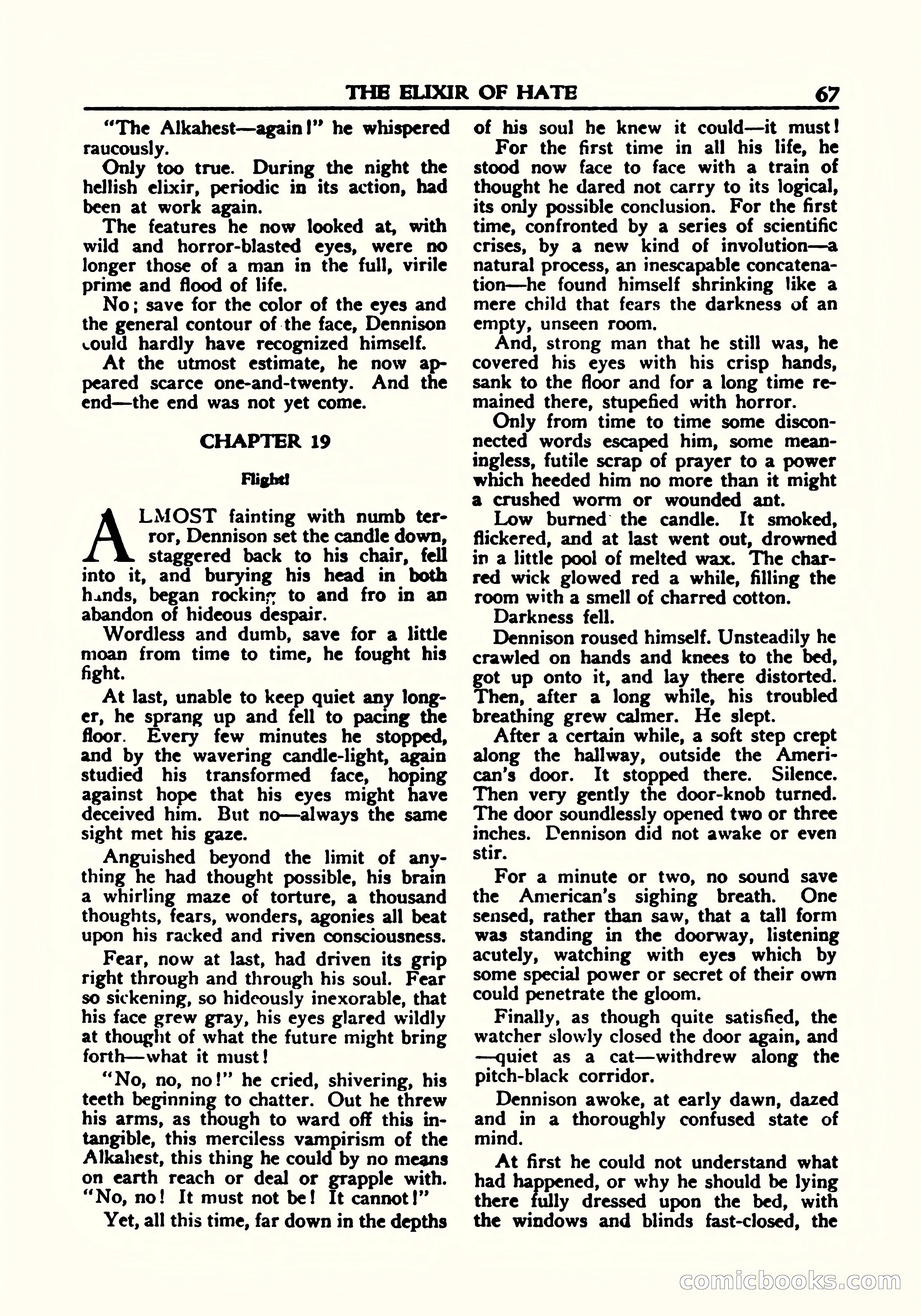 A. Merritt's Fantasy Magazine, October 1950 — page 68 of 135