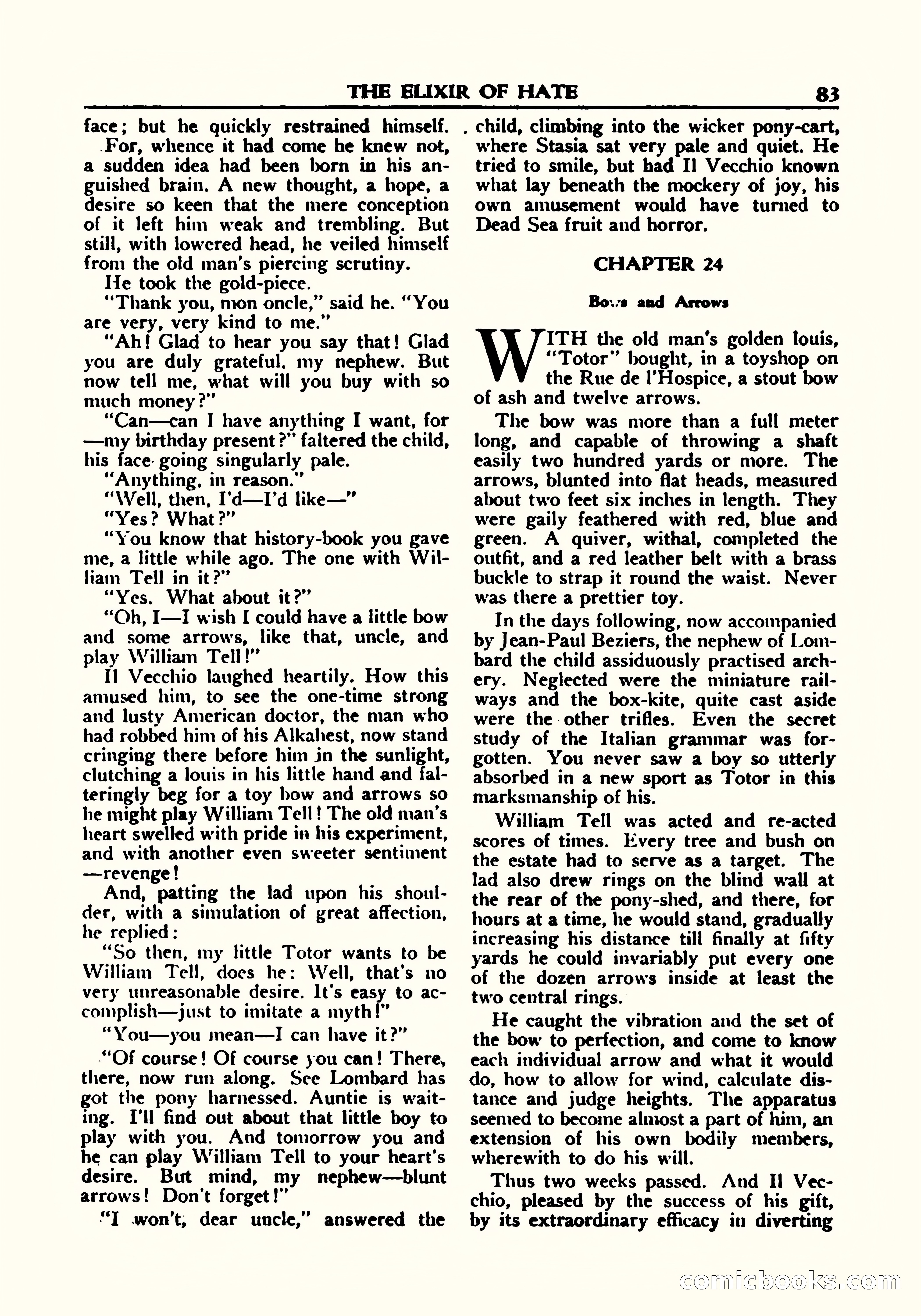 A. Merritt's Fantasy Magazine, October 1950 — page 84 of 135