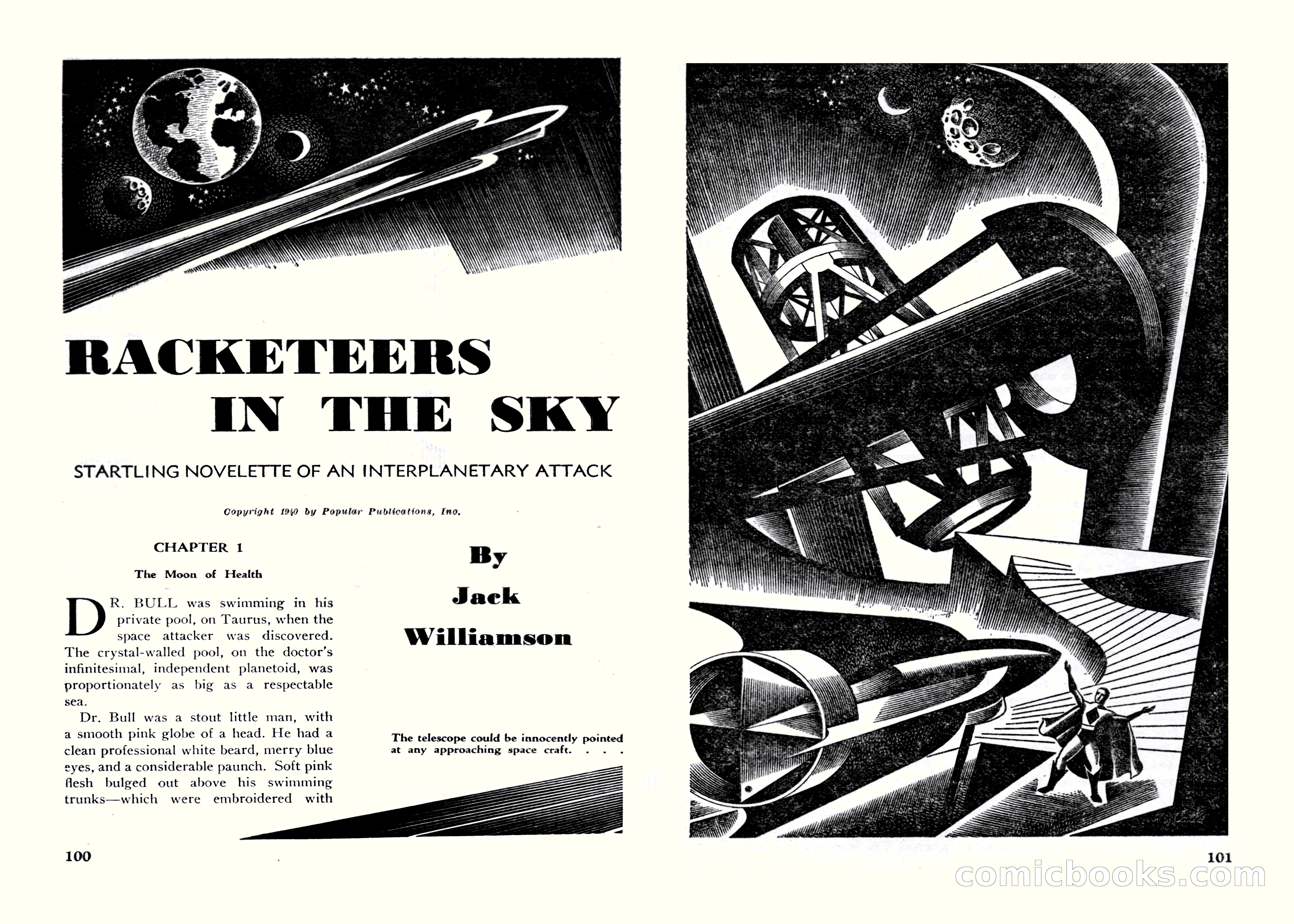 A. Merritt's Fantasy Magazine, October 1950 — page 103 of 135