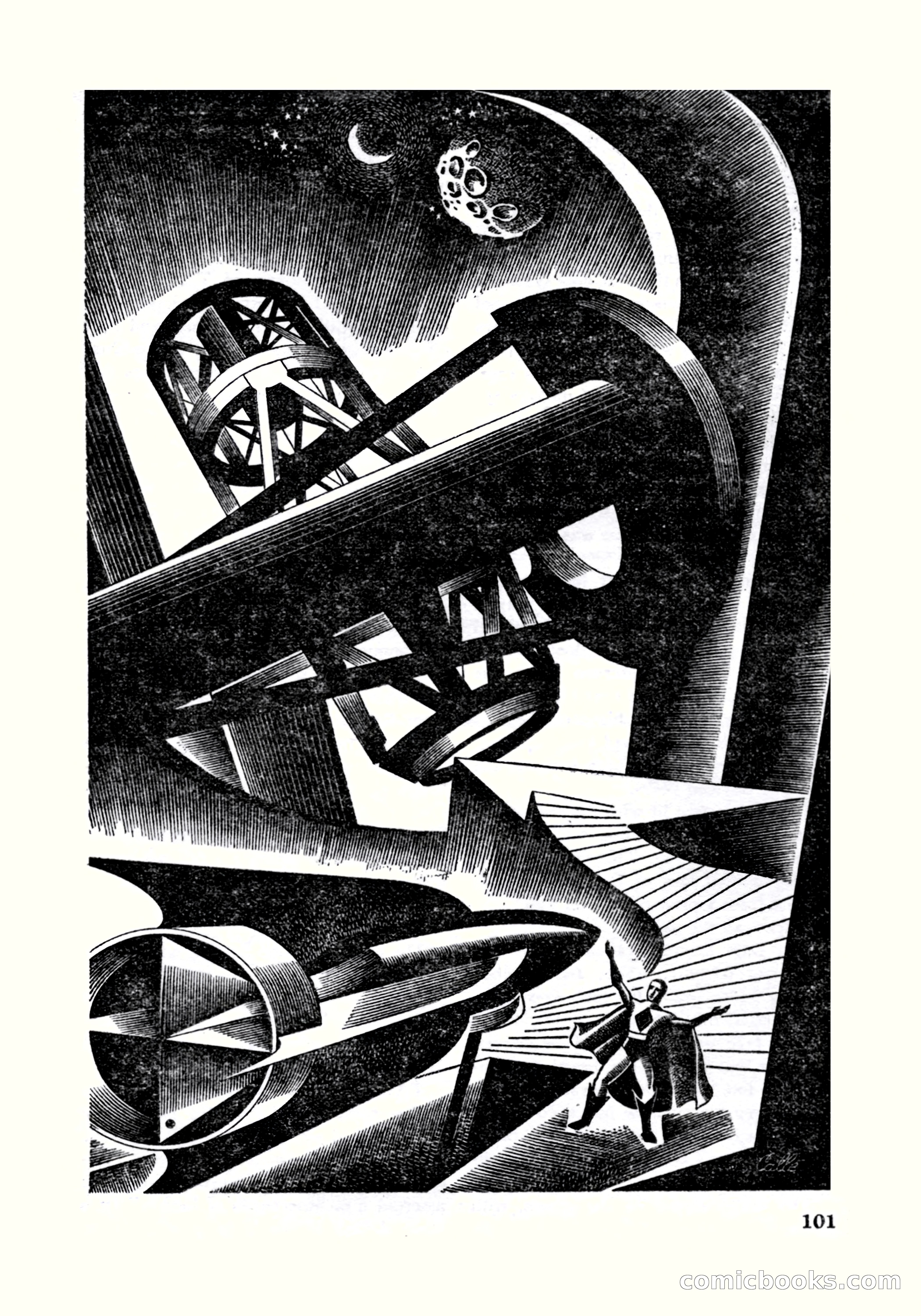 A. Merritt's Fantasy Magazine, October 1950 — page 104 of 135