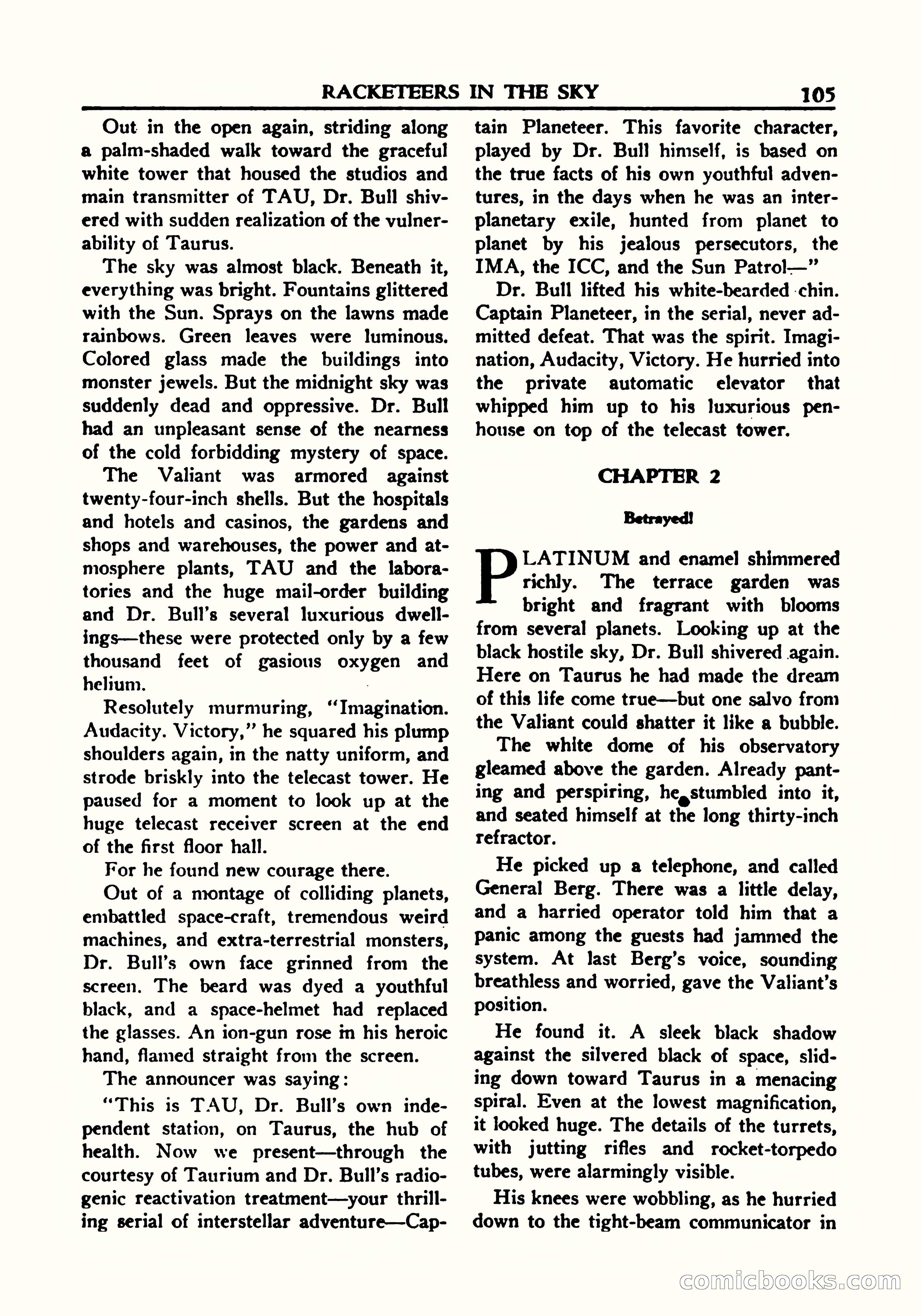 A. Merritt's Fantasy Magazine, October 1950 — page 108 of 135