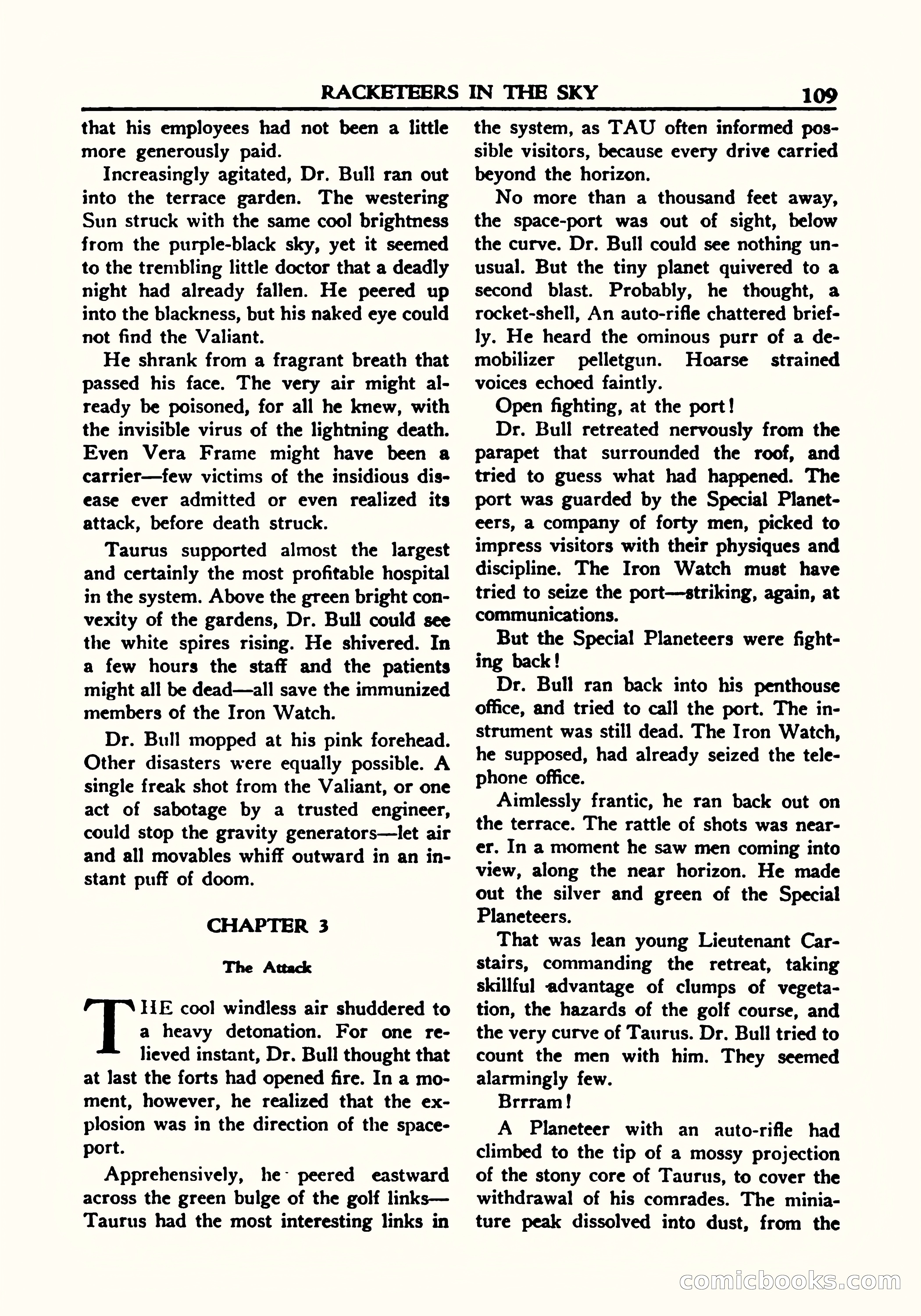A. Merritt's Fantasy Magazine, October 1950 — page 112 of 135