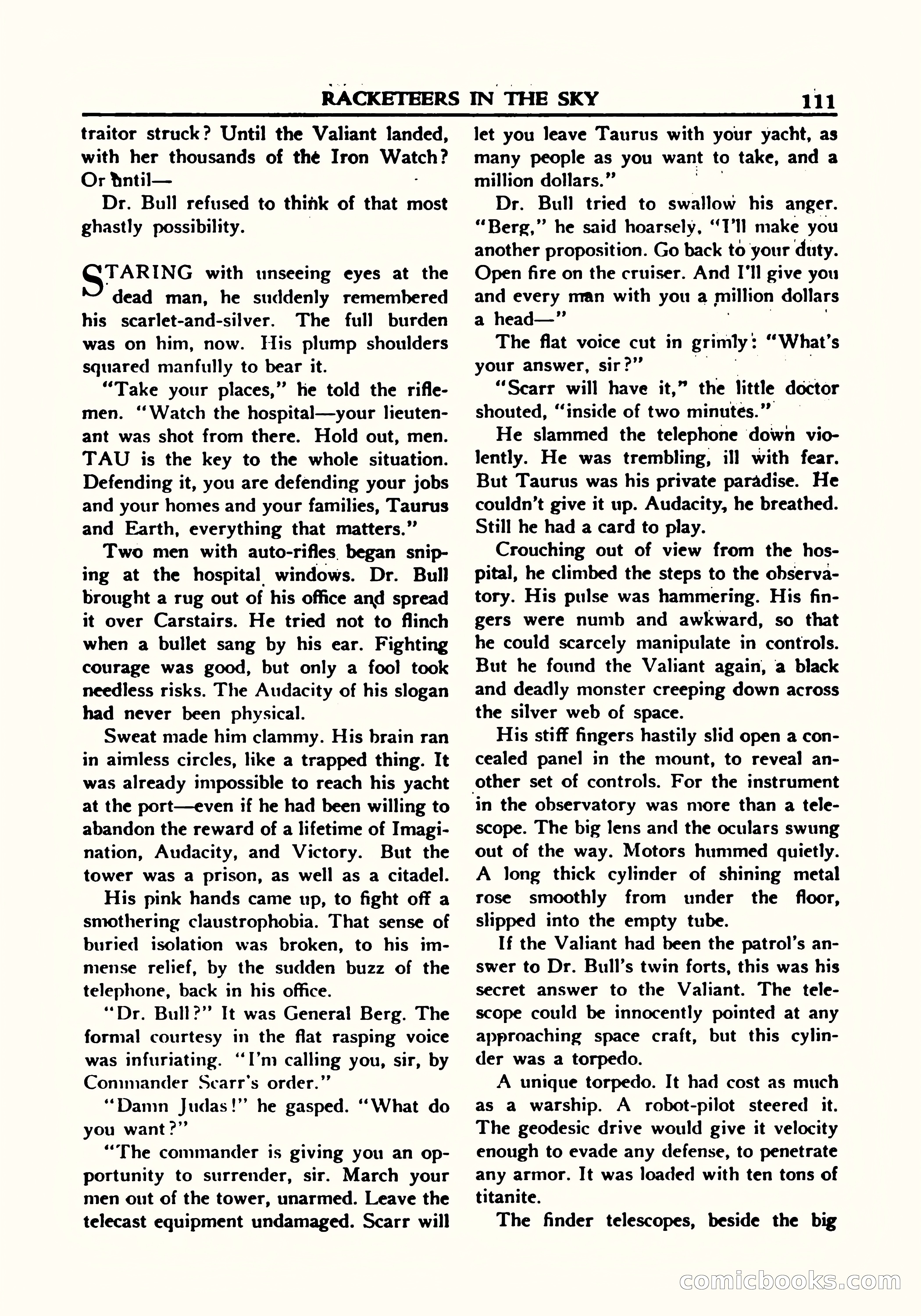 A. Merritt's Fantasy Magazine, October 1950 — page 114 of 135