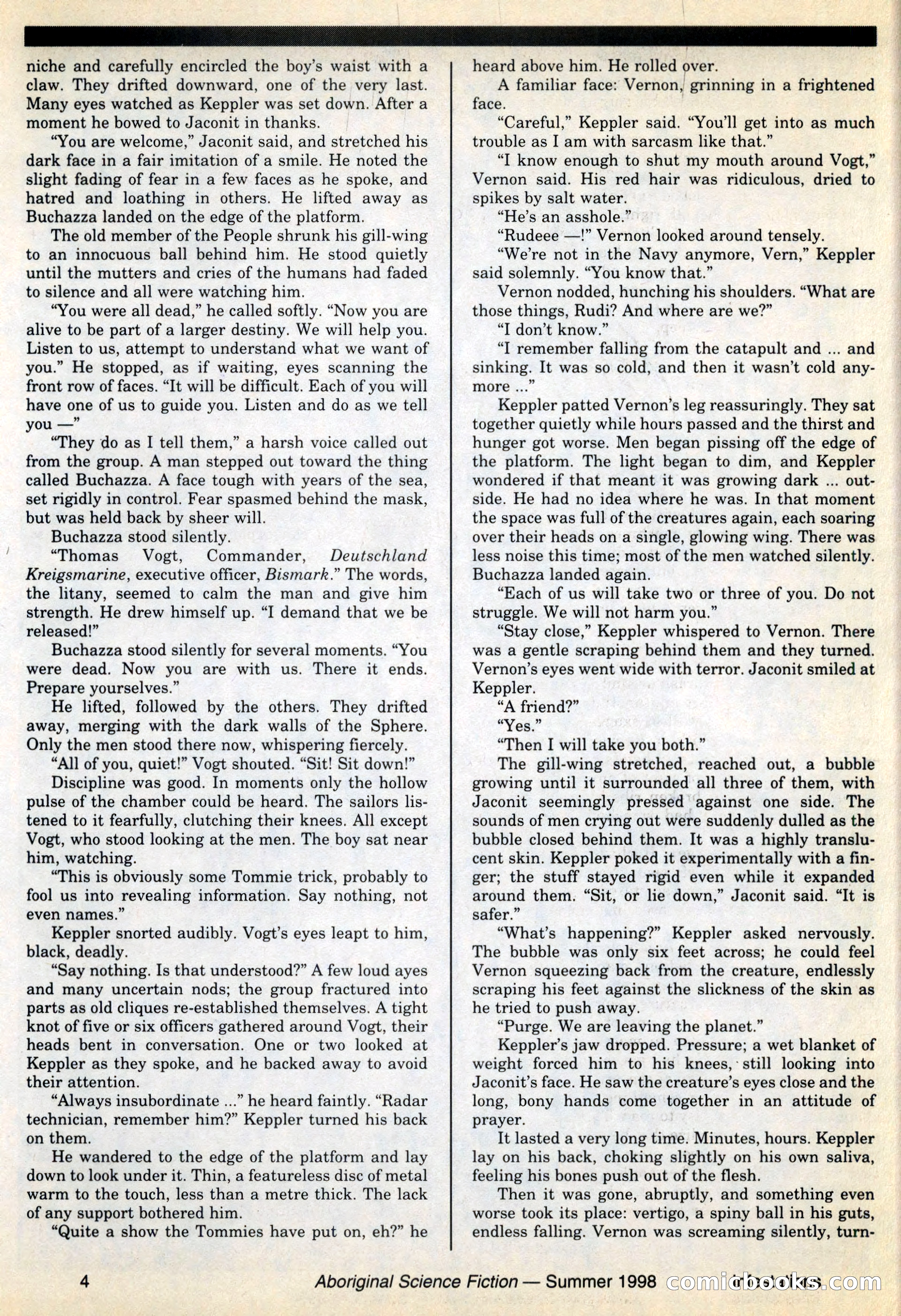 Aboriginal Science Fiction, Issues 57–58 — page 4 of 68