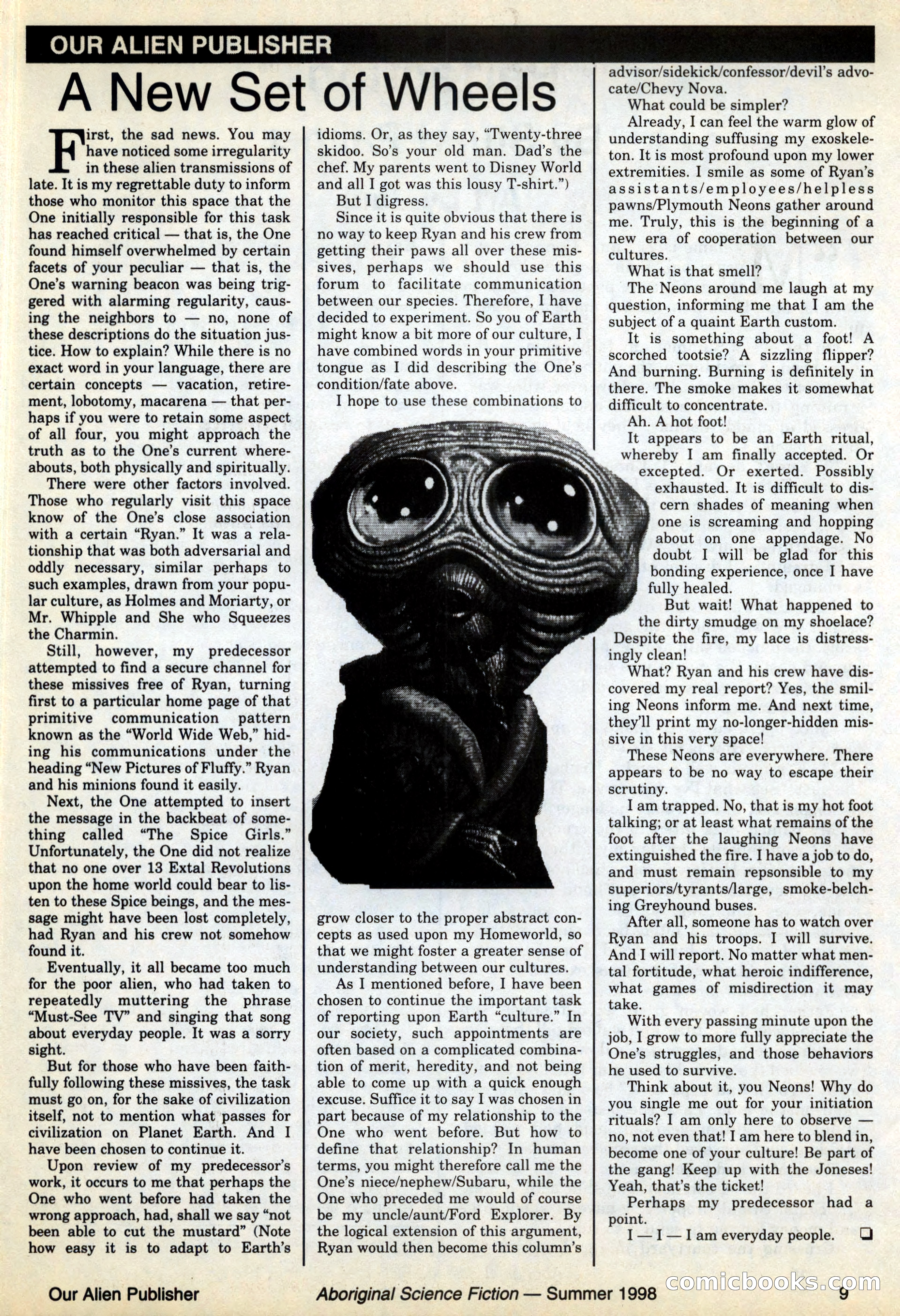 Aboriginal Science Fiction, Issues 57–58 — page 9 of 68