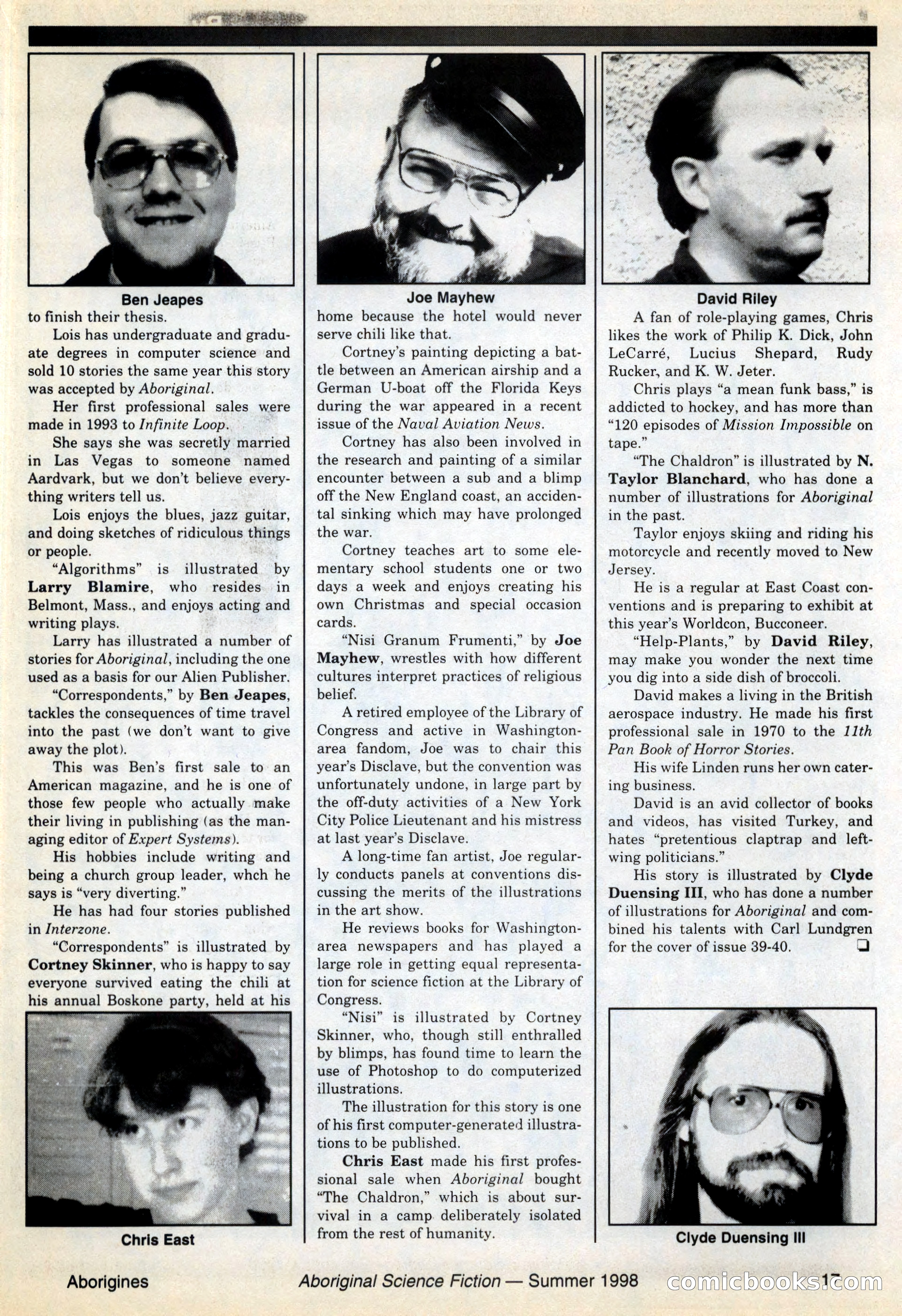 Aboriginal Science Fiction, Issues 57–58 — page 17 of 68