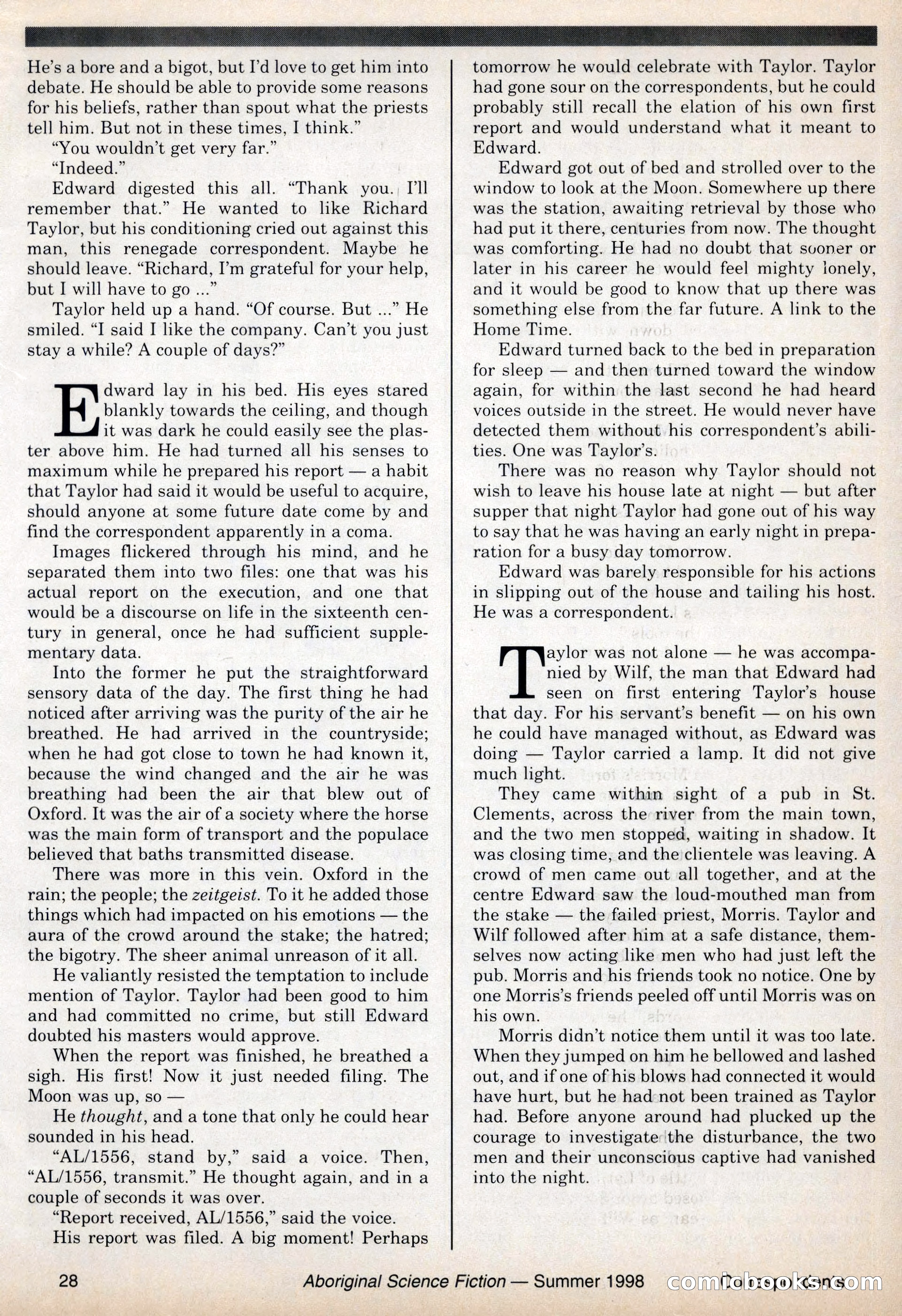 Aboriginal Science Fiction, Issues 57–58 — page 28 of 68