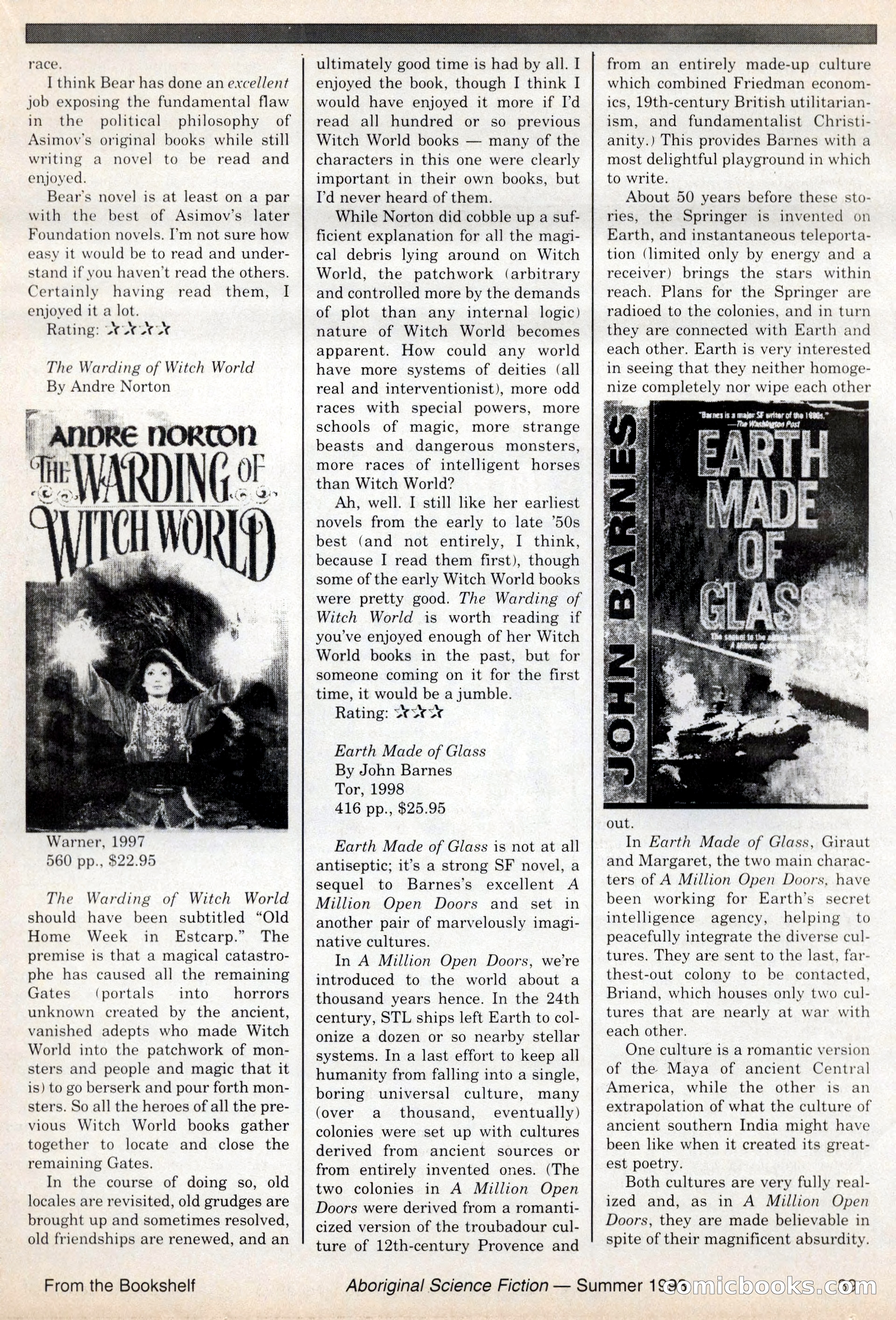 Aboriginal Science Fiction, Issues 57–58 — page 39 of 68