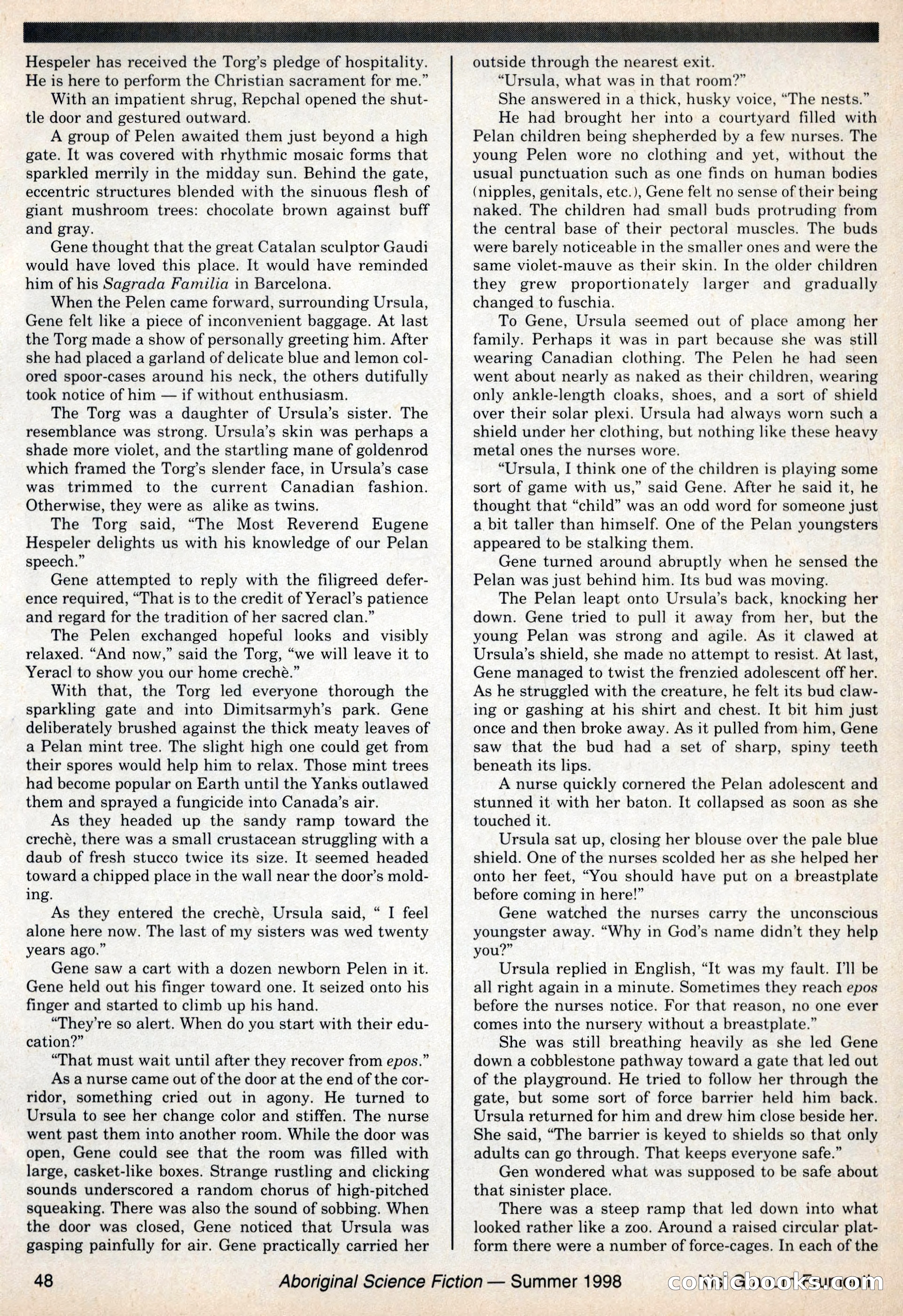 Aboriginal Science Fiction, Issues 57–58 — page 48 of 68