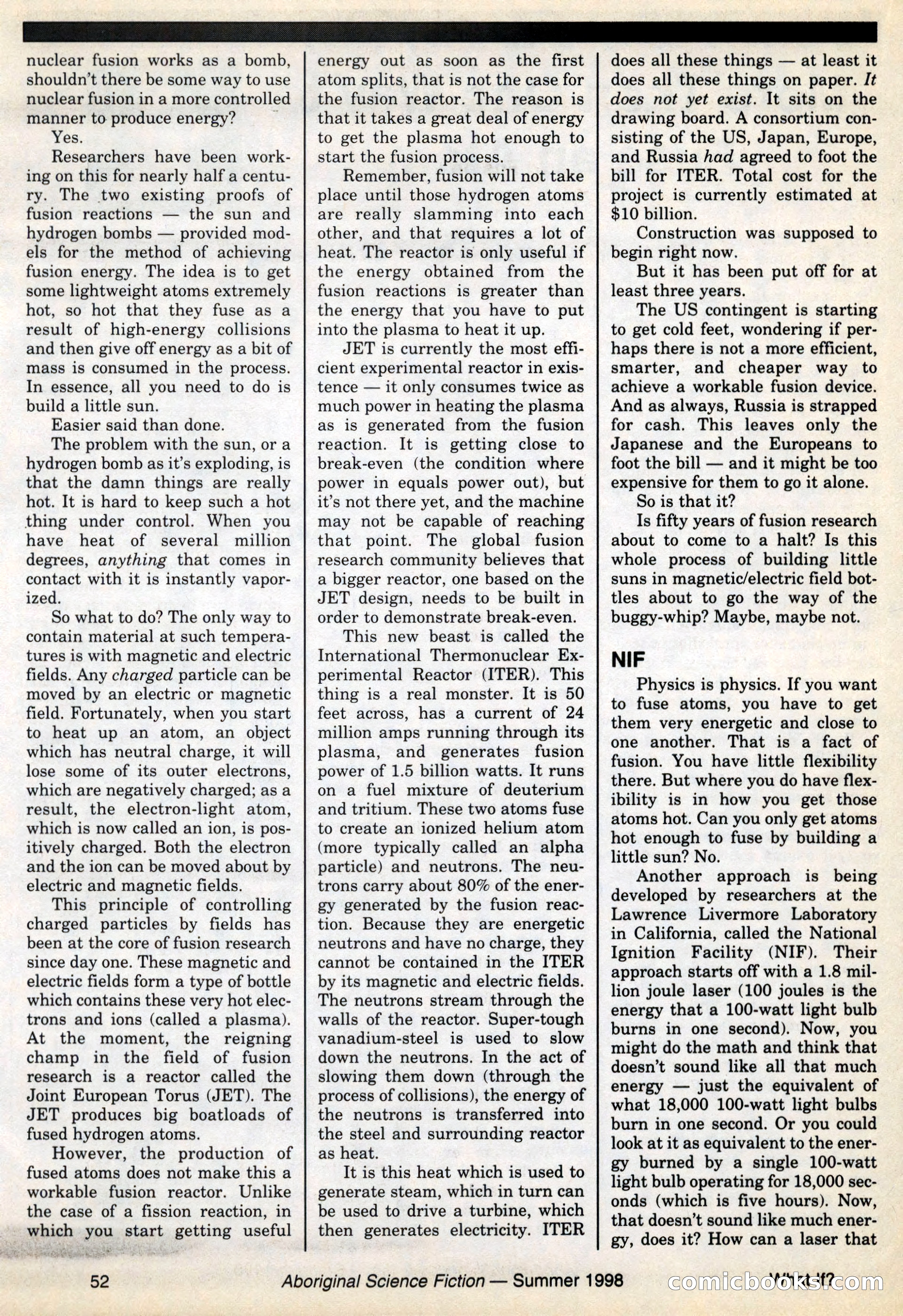 Aboriginal Science Fiction, Issues 57–58 — page 52 of 68