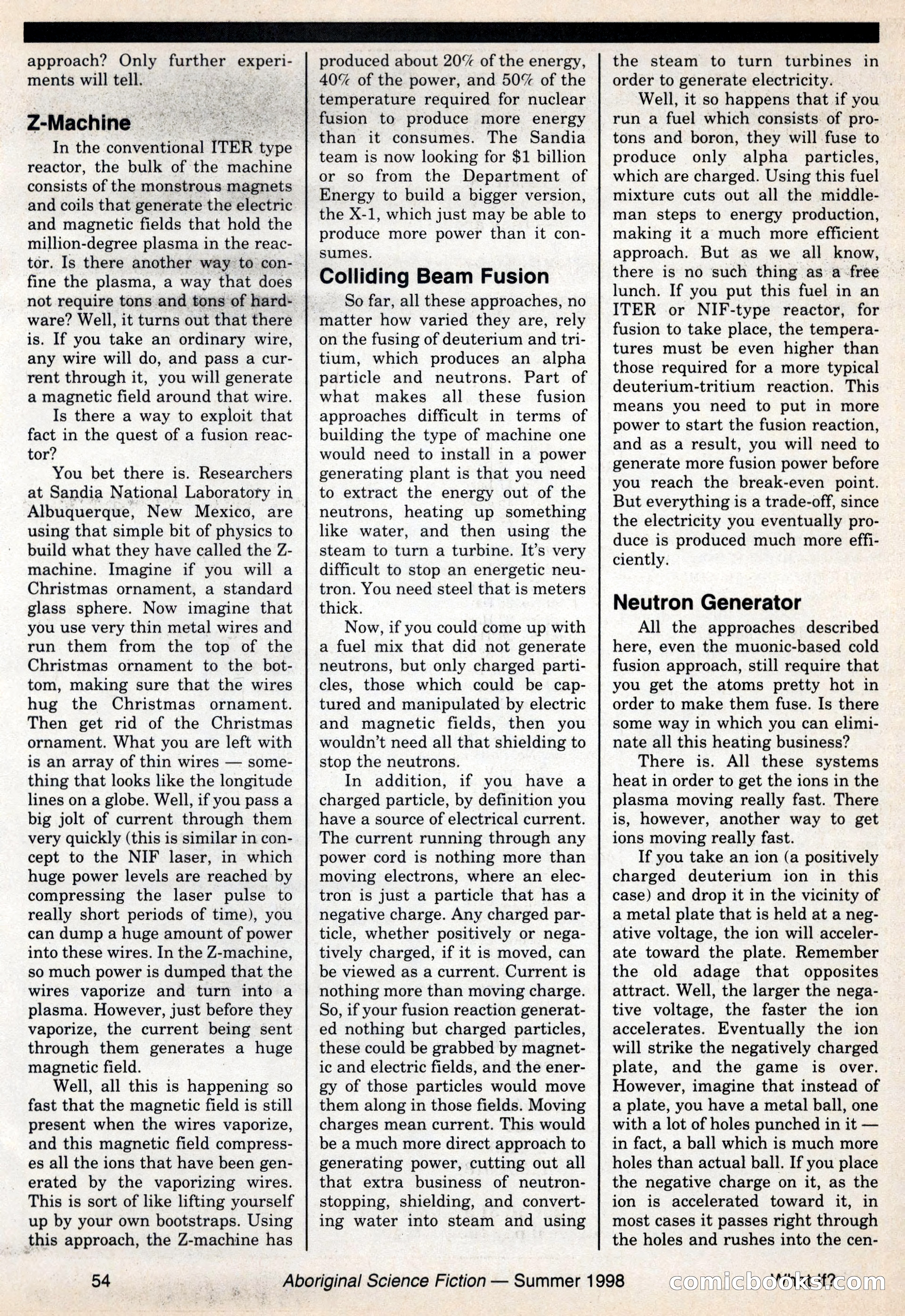Aboriginal Science Fiction, Issues 57–58 — page 54 of 68