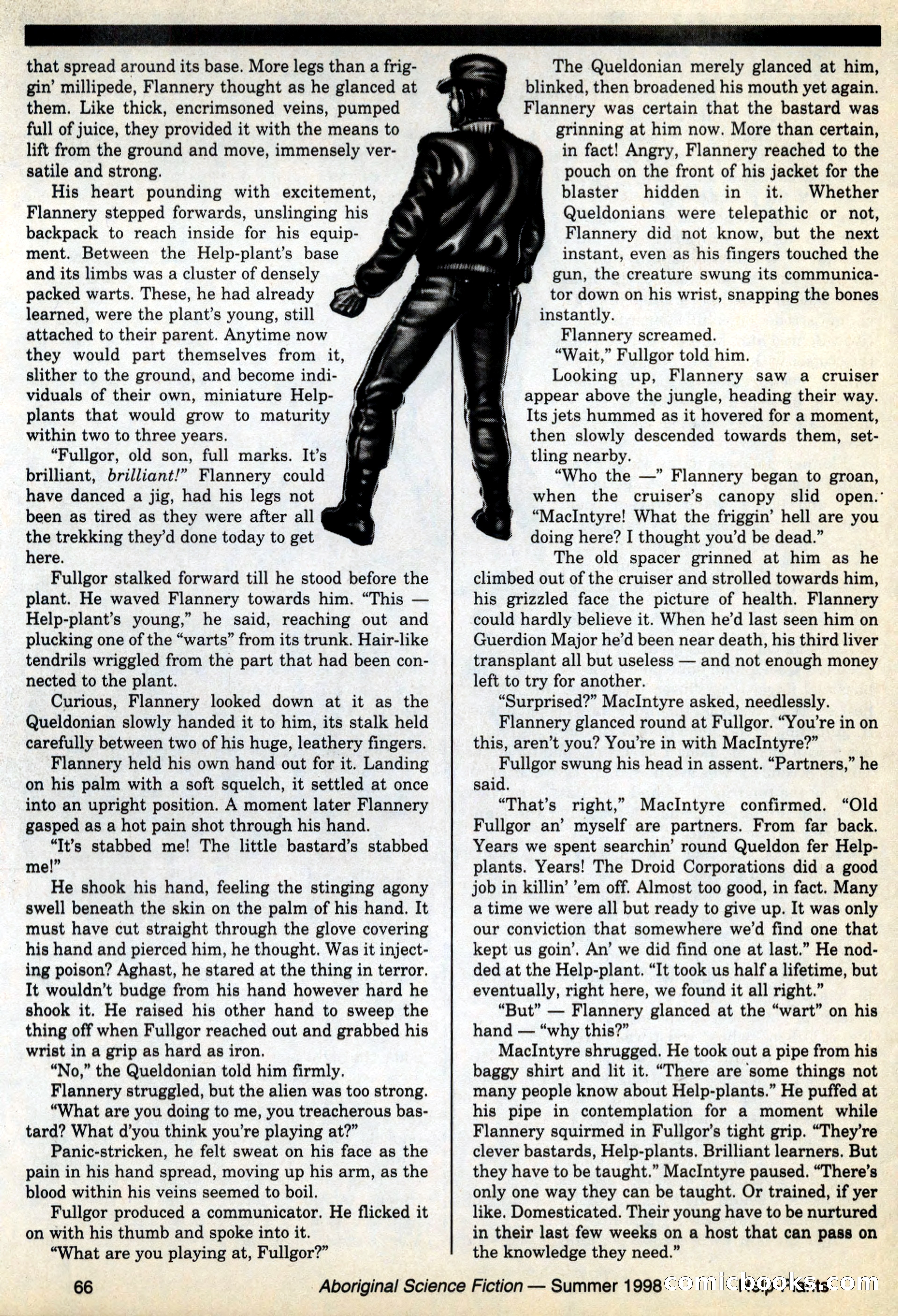 Aboriginal Science Fiction, Issues 57–58 — page 66 of 68