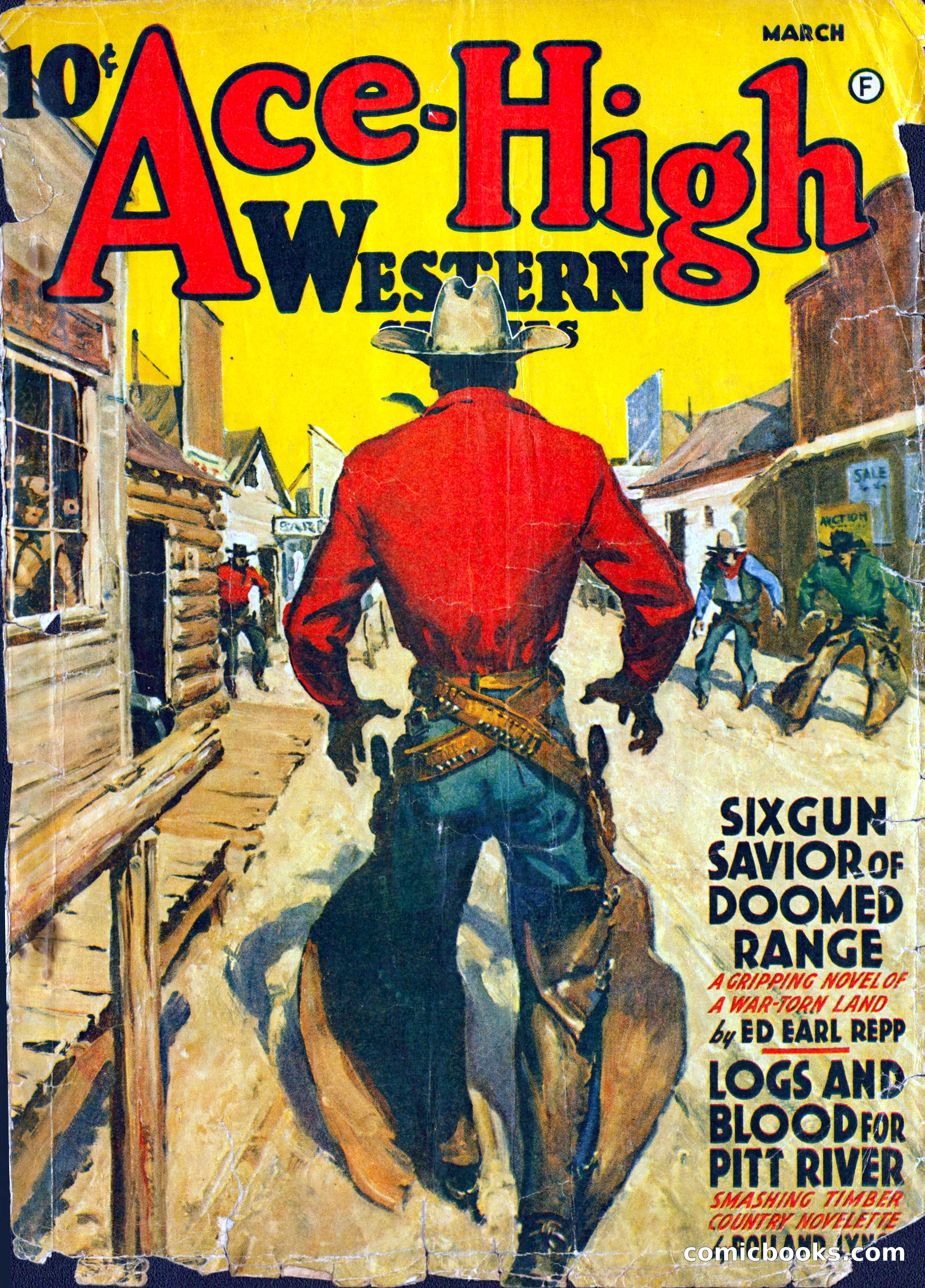 Ace High Western Magazine, March 1941 — page 1 of 116
