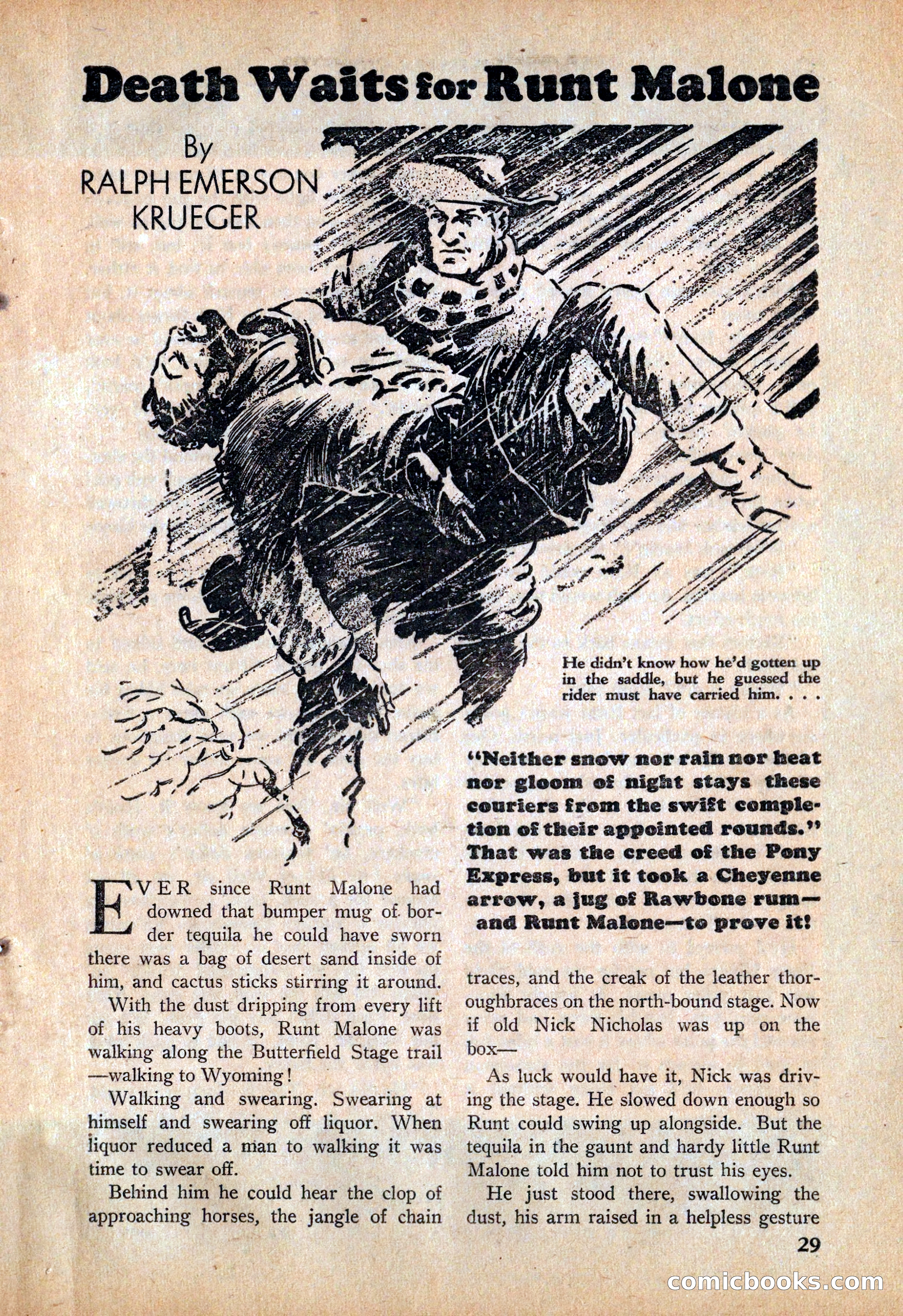 Ace High Western Magazine, March 1941 — page 31 of 116