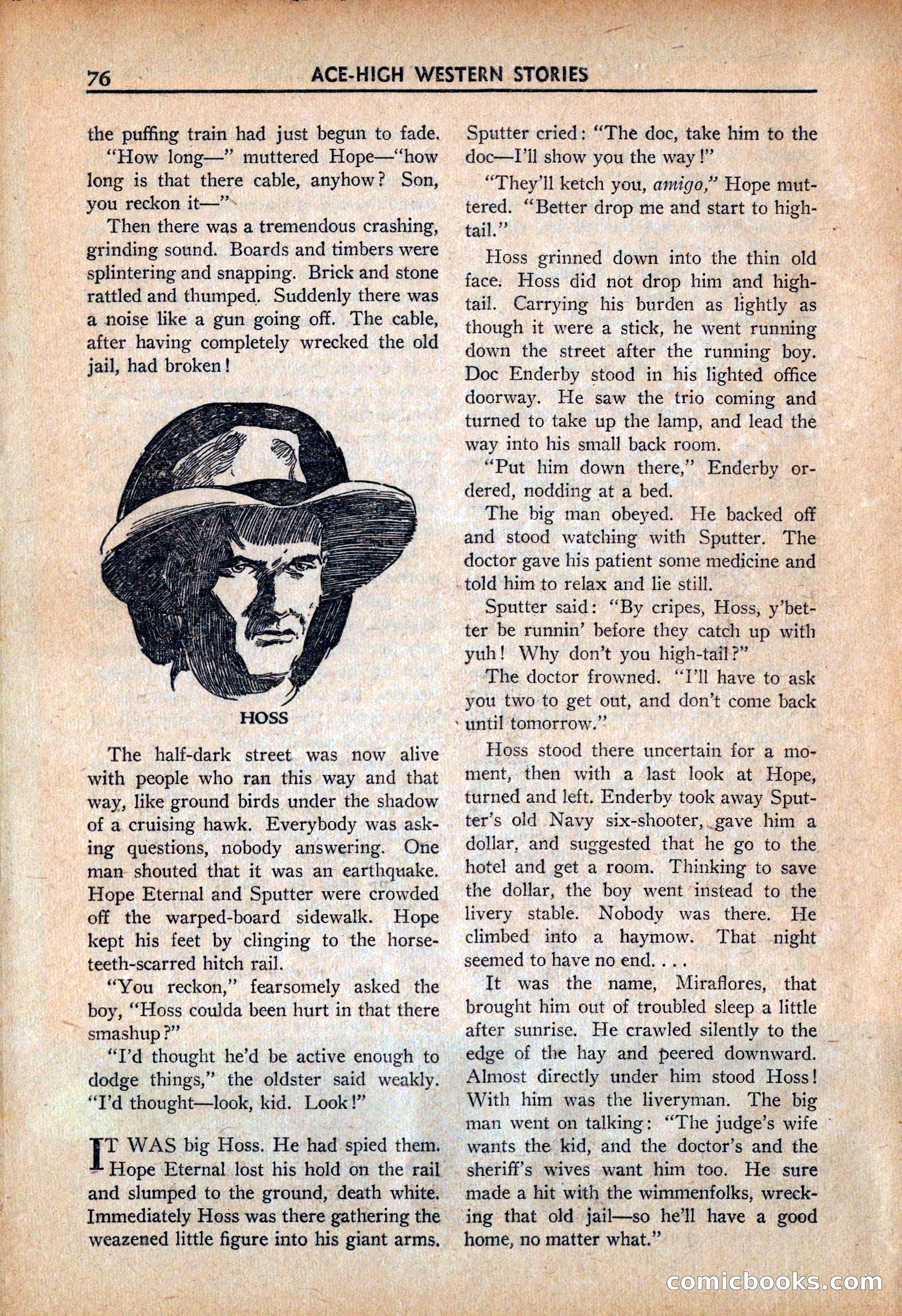 Ace High Western Magazine, March 1941 — page 78 of 116