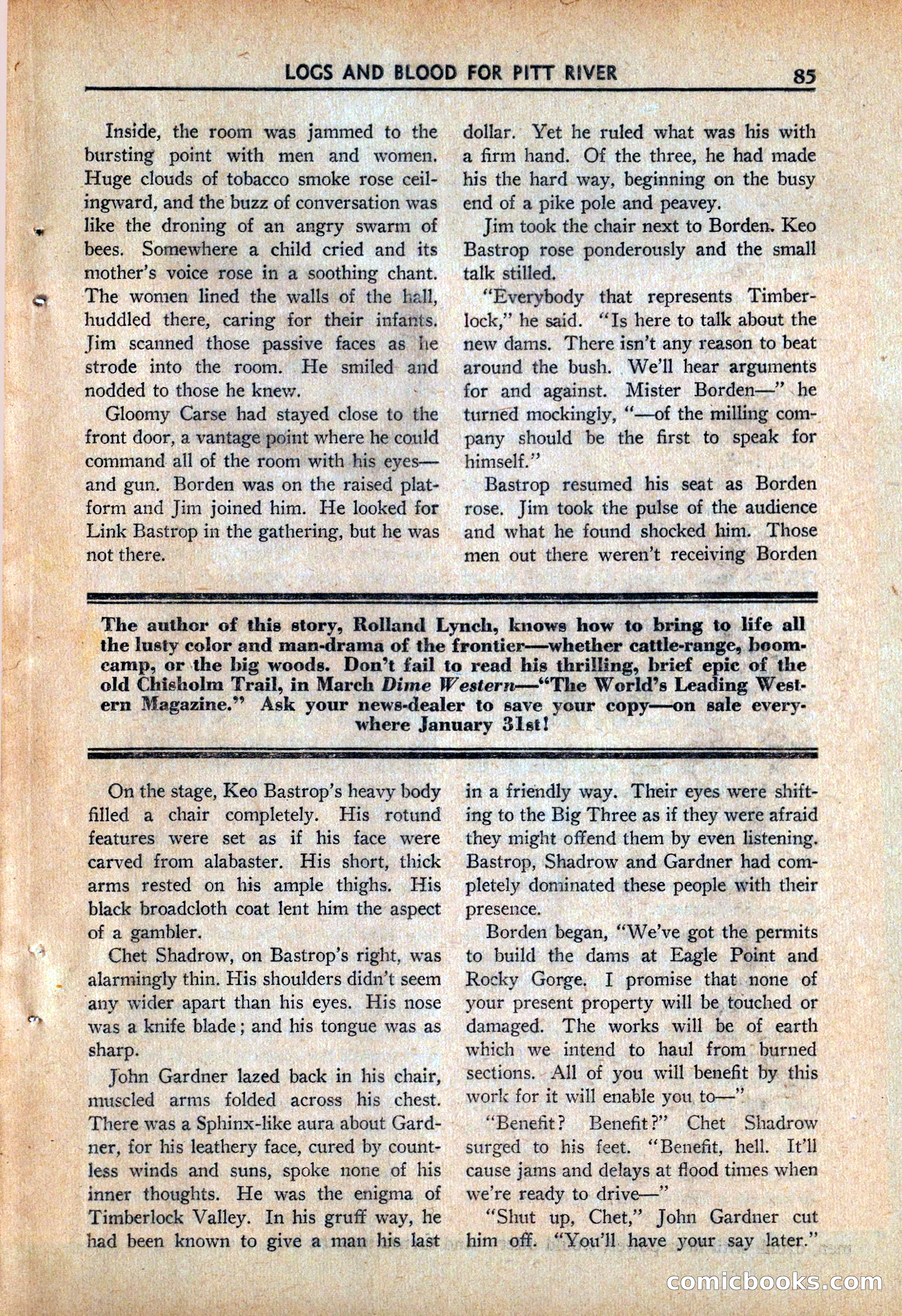 Ace High Western Magazine, March 1941 — page 87 of 116