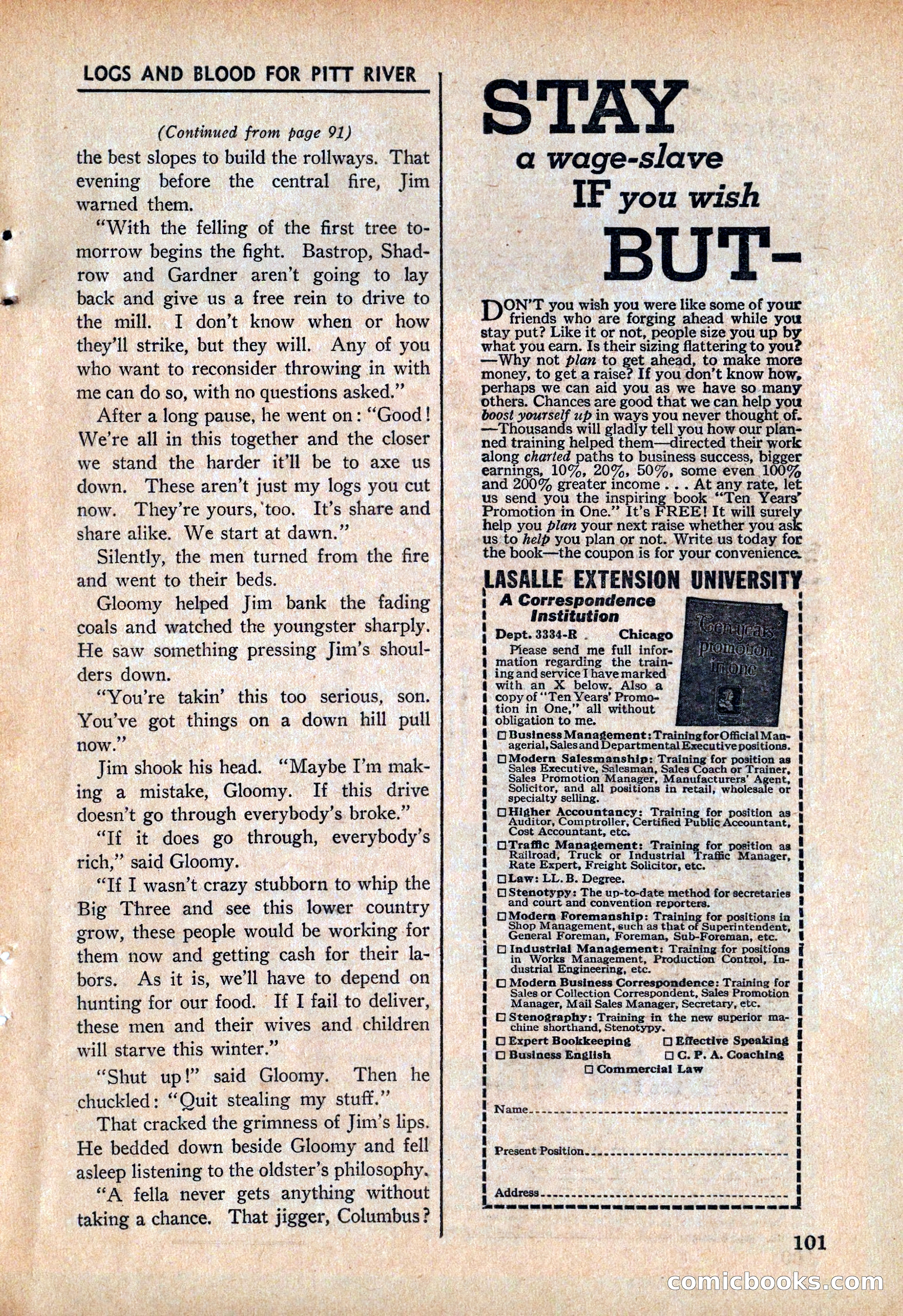Ace High Western Magazine, March 1941 — page 103 of 116